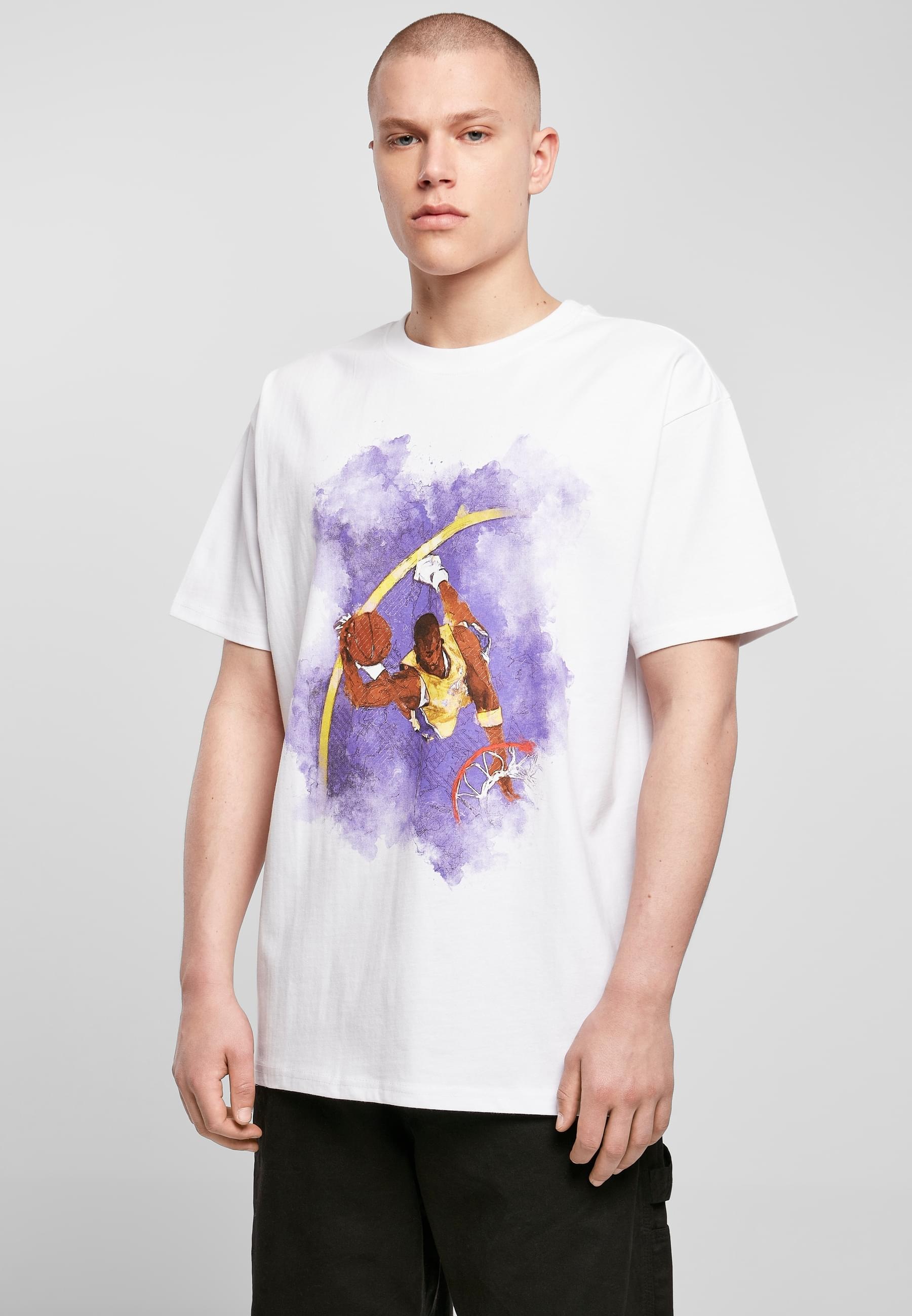 MisterTee T-Shirt »MisterTee Unisex Basketball Clouds 2.0 Oversize Tee«, (1 tlg.)
