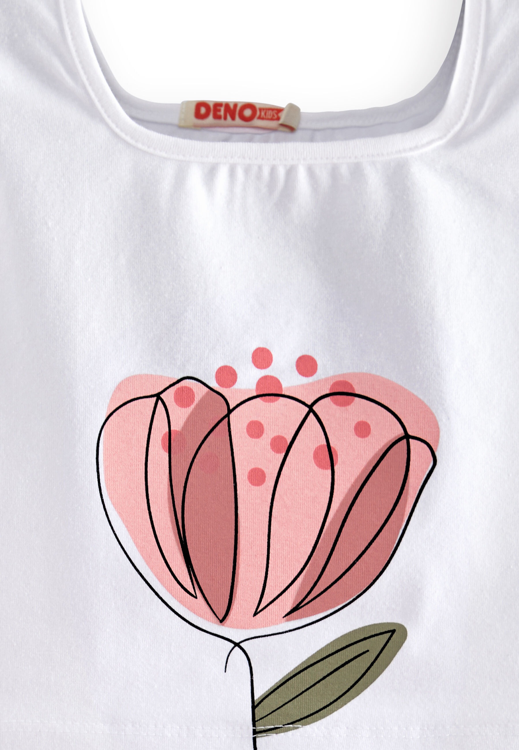 Denokids Hausanzug »Flowers«, (2 tlg.), mit Blumenaufdruck