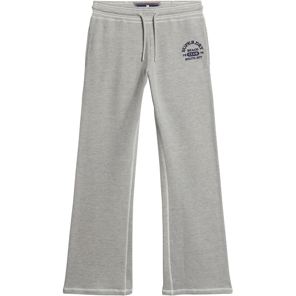 Superdry Jogginghose »SU-ESSENTIAL LR FLARE JOGGER«