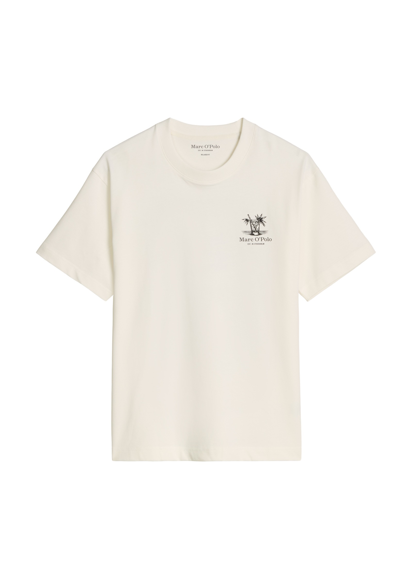 Marc O'Polo T-Shirt »mit sommerlichem Rückenprint«