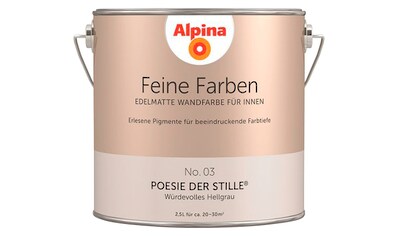 Wand- und Deckenfarbe »Feine Farben No. 03 Poesie der Stille®«