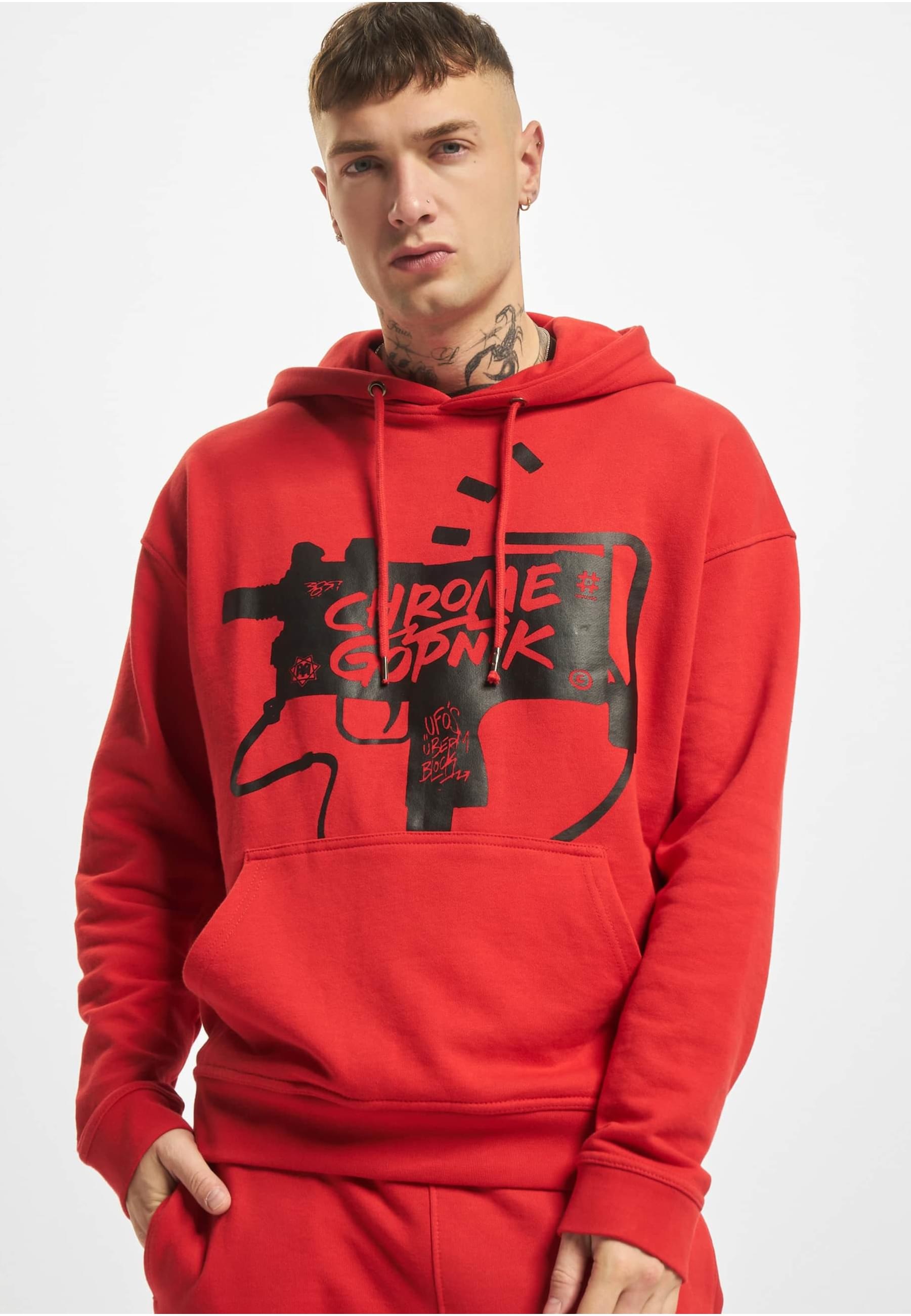 DEF Kapuzensweatshirt »DEF Herren U.Ü.B x«, (1 tlg.)
