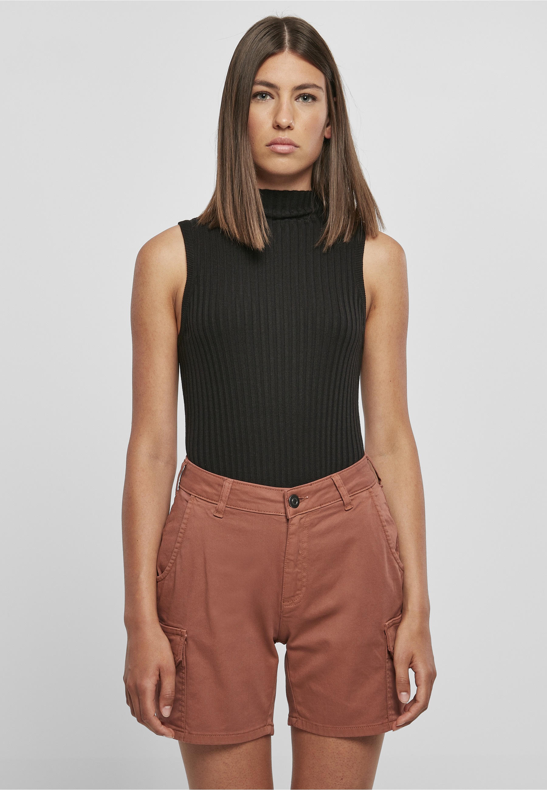 URBAN CLASSICS Body »Urban Classics Damen Ladies Rib Knit Sleevless Body«