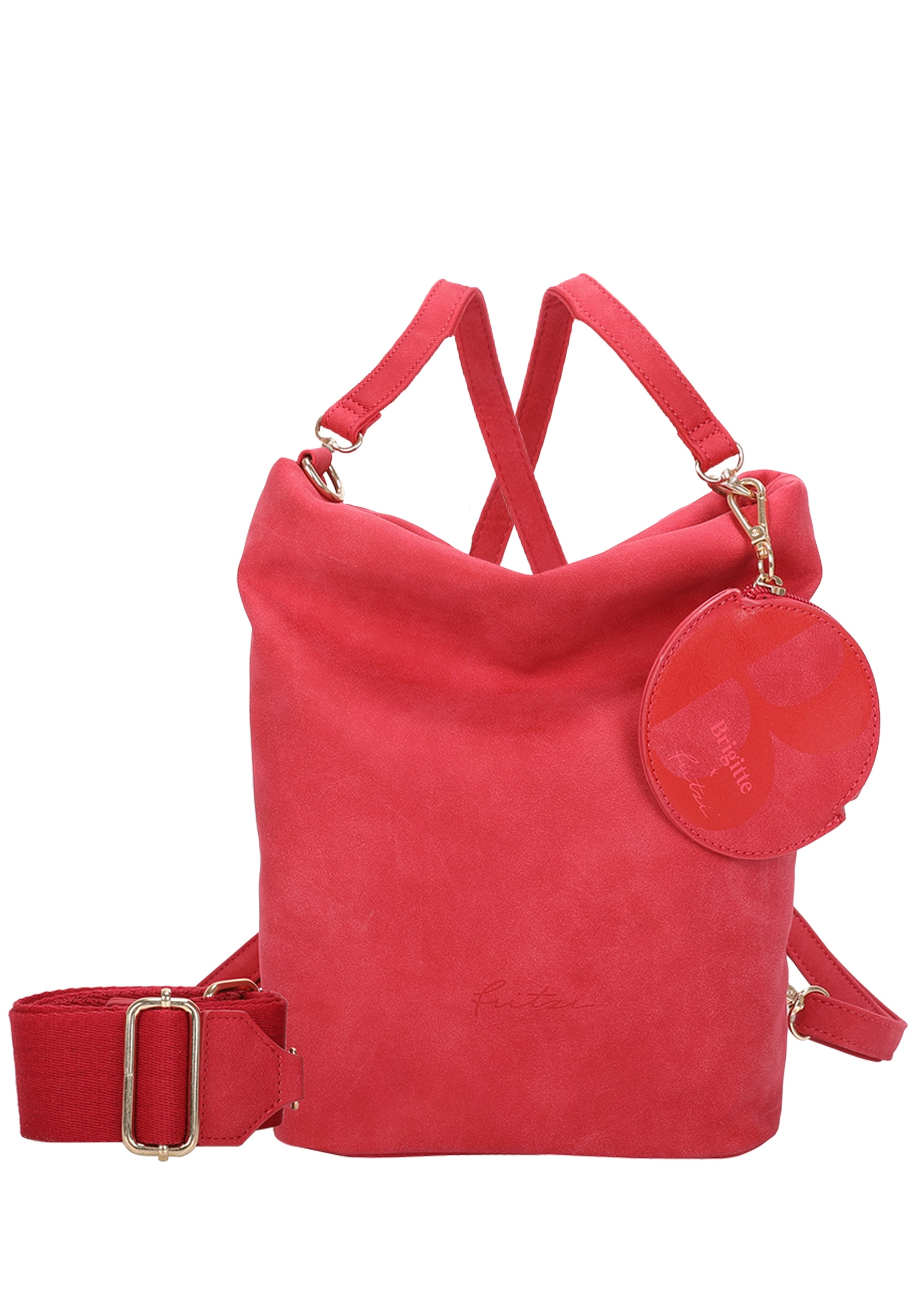 Fritzi aus Preußen Cityrucksack »Brigitte x fritzi Special Backpack Cross01«, mit abnehmbarem Anhänger