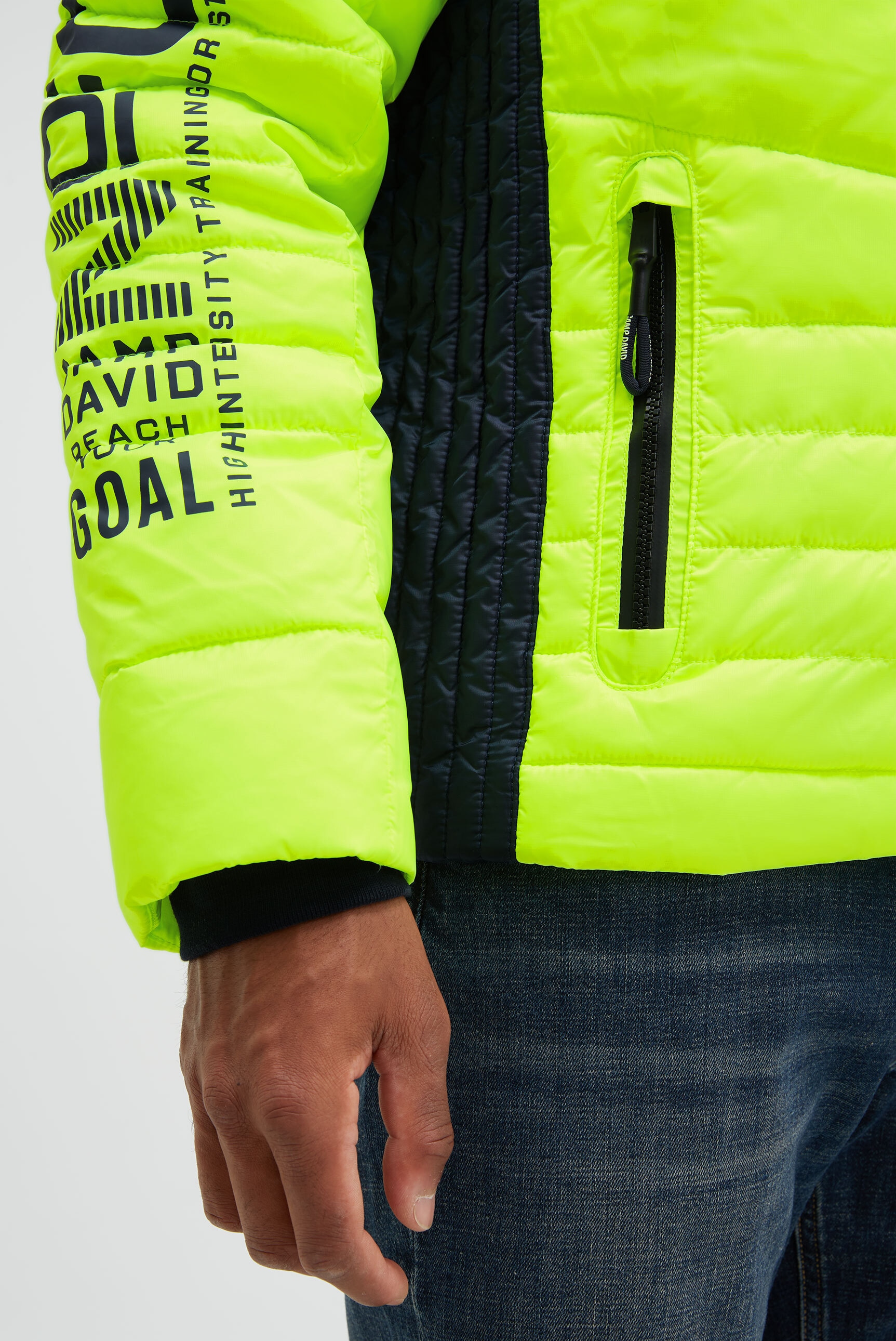 CAMP DAVID Winterjacke, mit Kapuze, mit abtrennbarer Kapuze