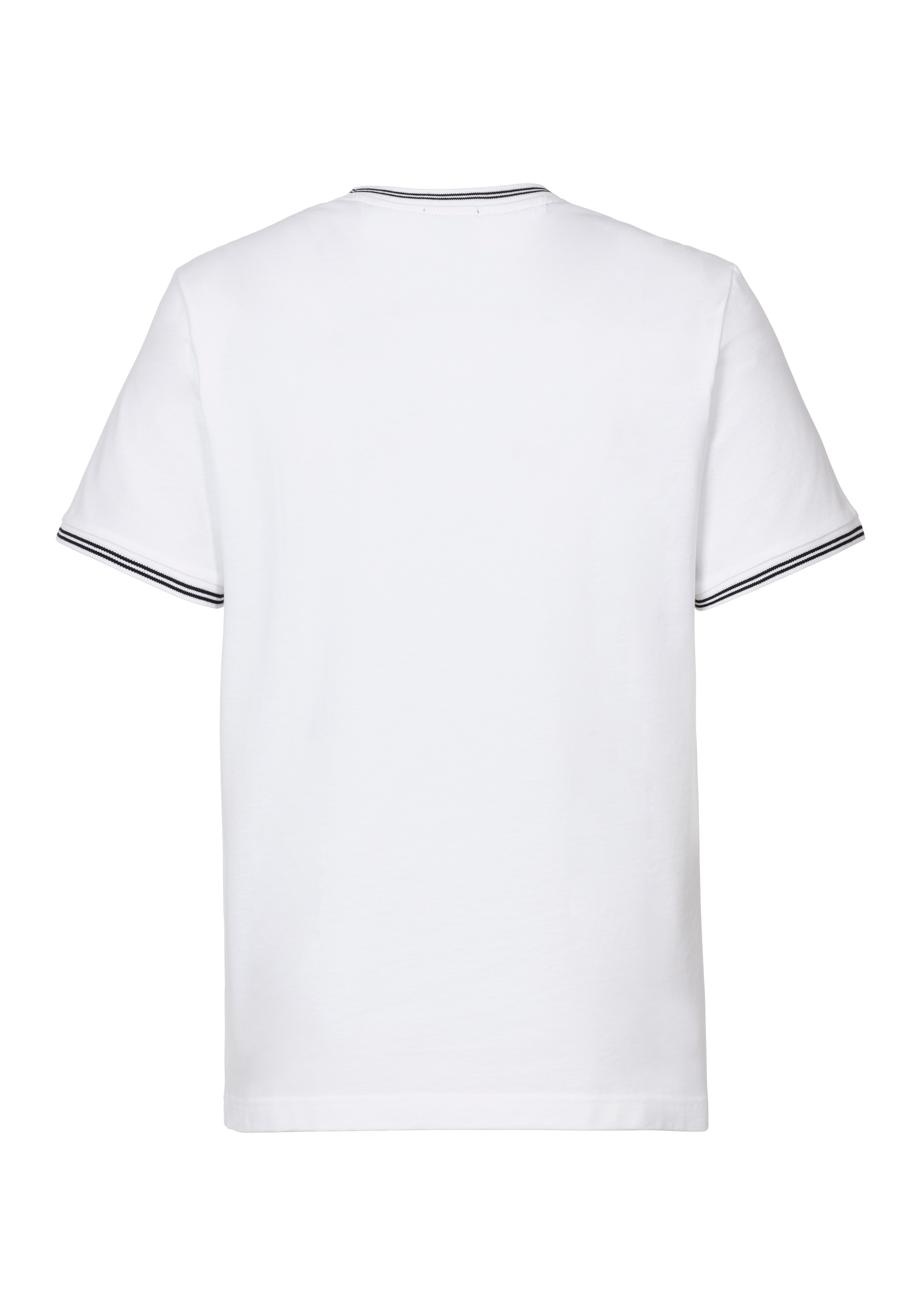 BOSS GREEN T-Shirt »Taul«, mit kontrastfarbenen Streifendetails