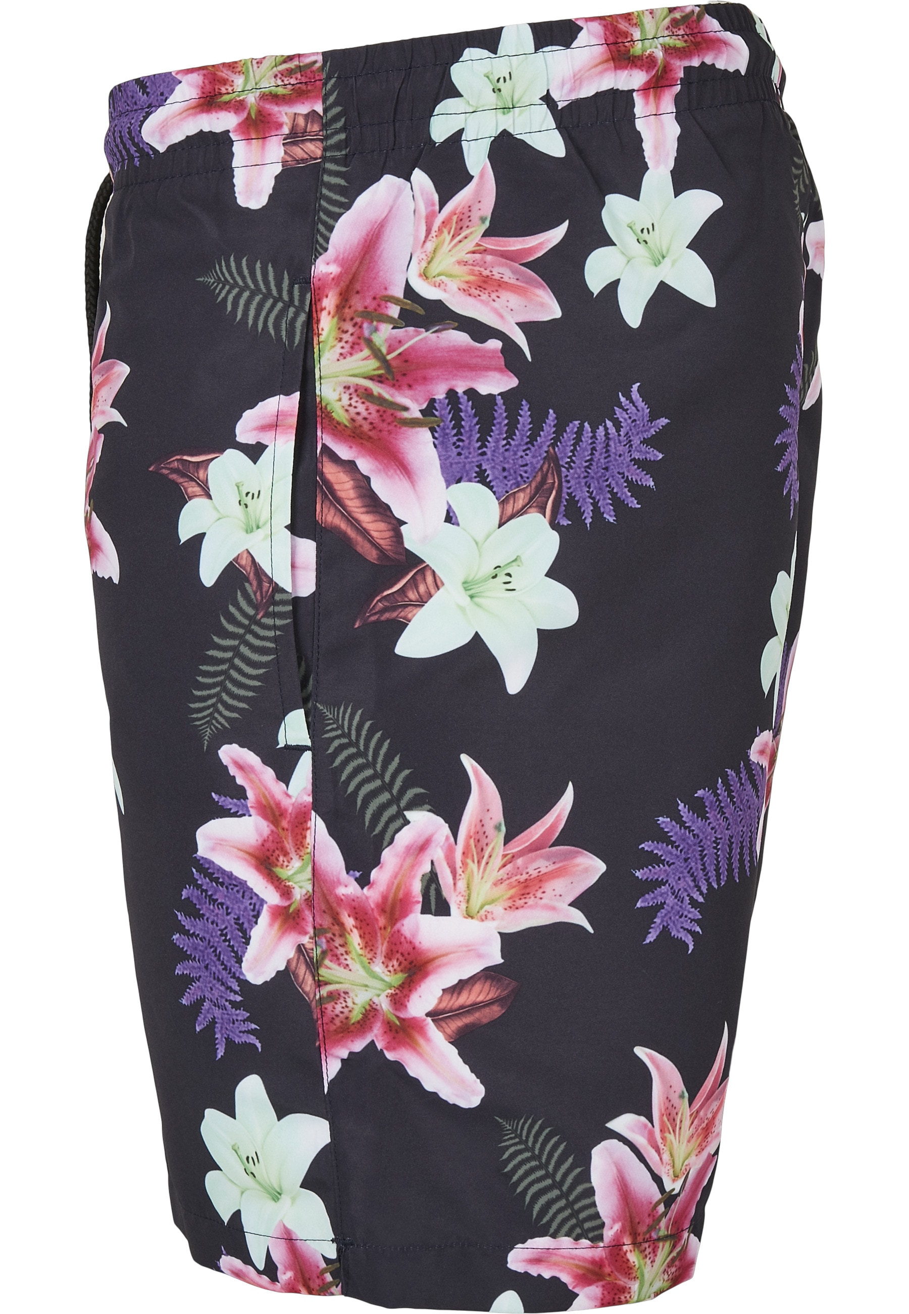 URBAN CLASSICS Badeshorts "Urban Classics Herren Pattern Swim Shorts" günstig online kaufen