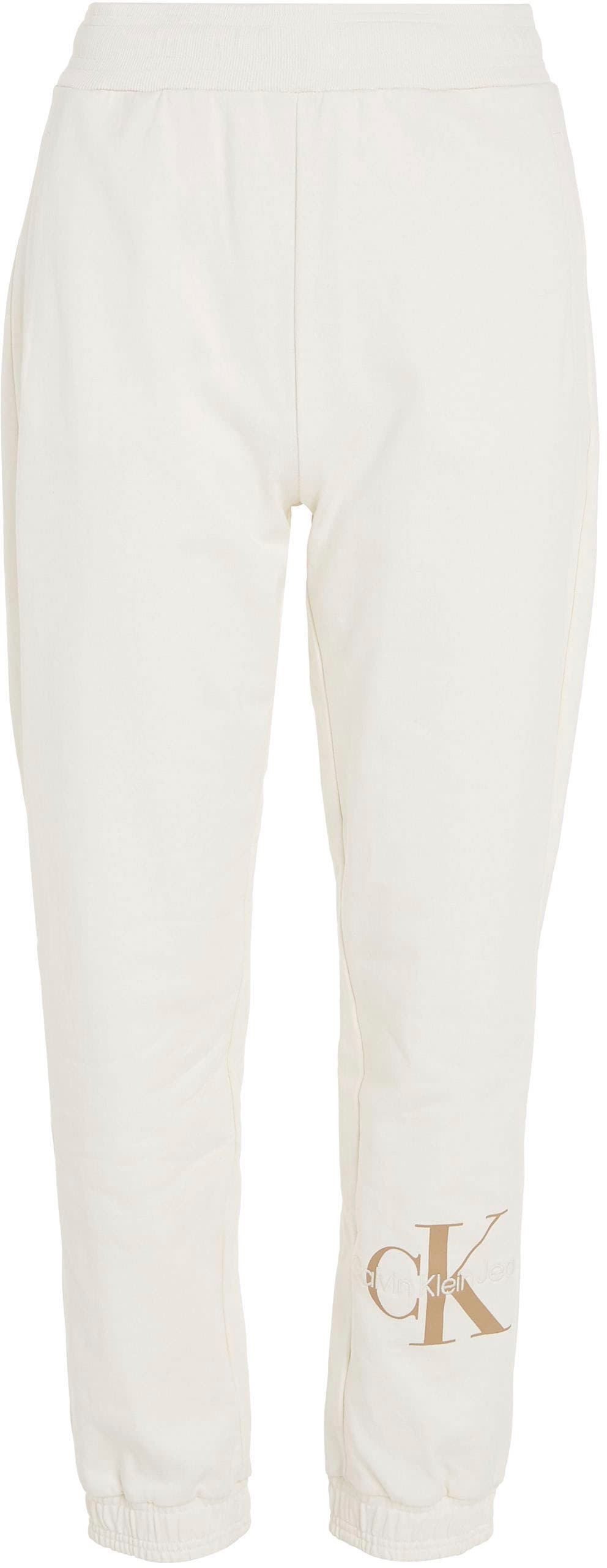 Black Friday Calvin Klein Jeans Sweathose »ARCHIVAL MONOLOGO JOG PANTS«,  mit Calvin Klein Monogramm vorne am Beinabschluss | BAUR