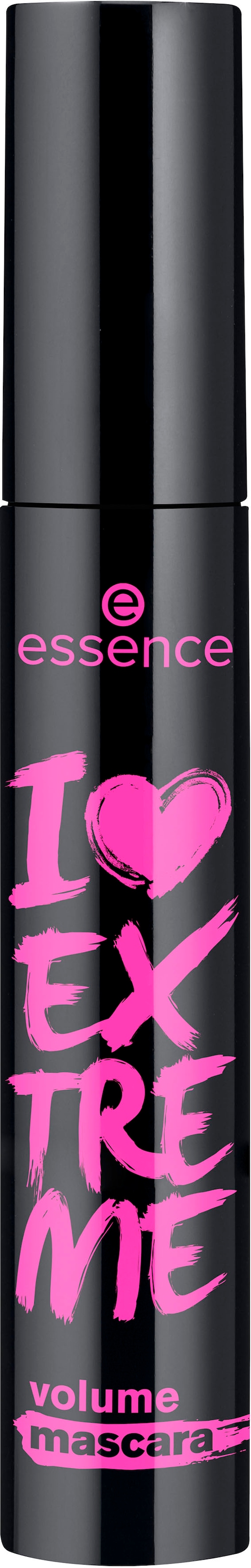 Essence Mascara »I LOVE EXTREME volume mascara«, (Set, 3 tlg.), mit cremiger Textur