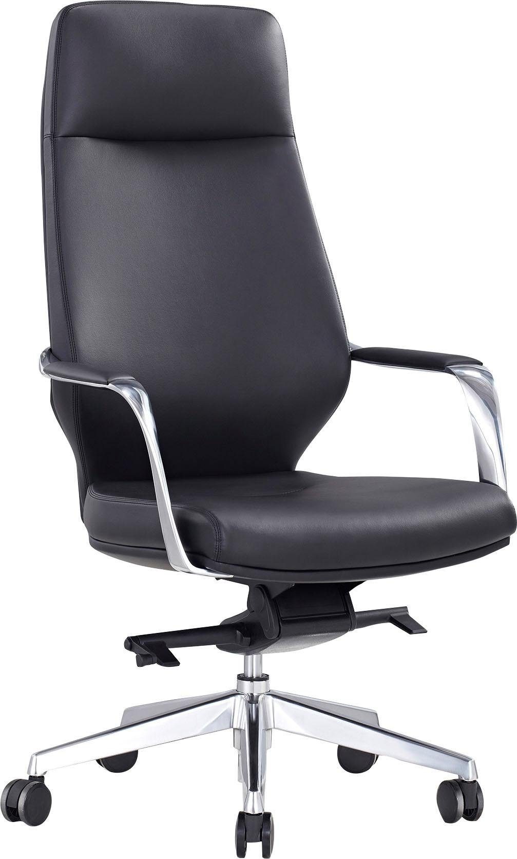 SalesFever Drehstuhl "mit Stil und Komfort", Kunstleder, Ergonomischer Büro günstig online kaufen