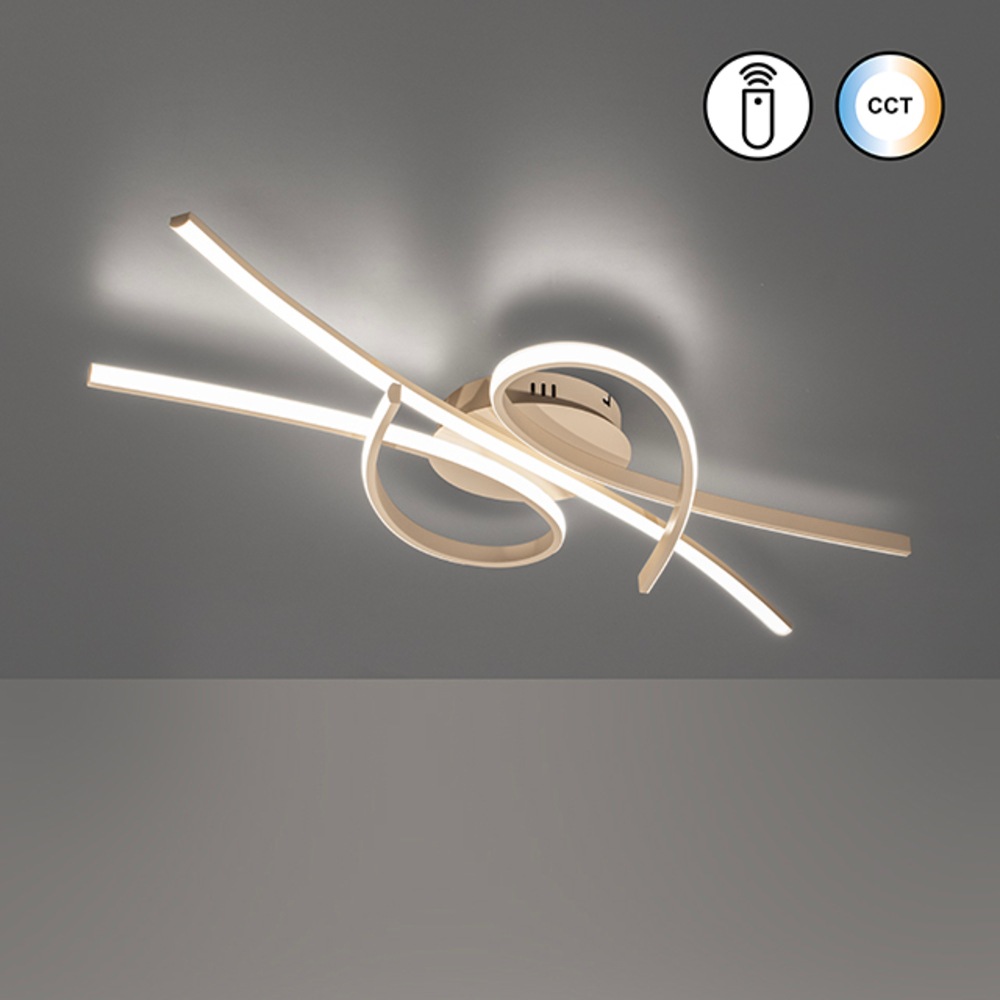 FISCHER & HONSEL Deckenleuchte »Biba« LED-Board 1 Stk. Farbtemperatur stufenlos einstellbar