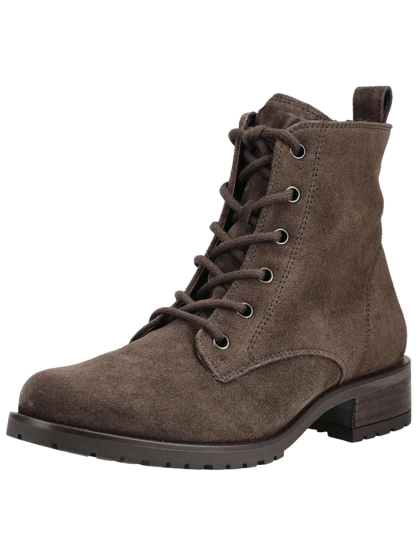Paul Green Schnürstiefelette "Paul Green Stiefelette Veloursleder"