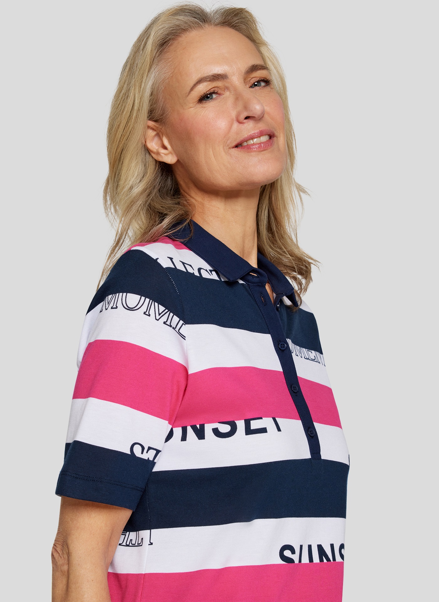 Thumbnail - Rabe Poloshirt mit Colorblocking