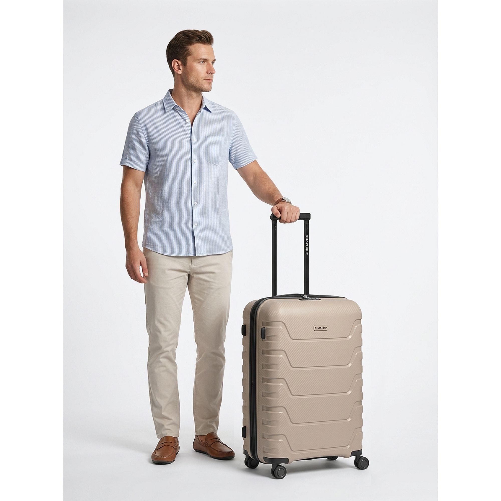 Smartbox Trolley »Edition 01 4 Rollen Trolley 66 cm mit Dehnfalte« 75 l