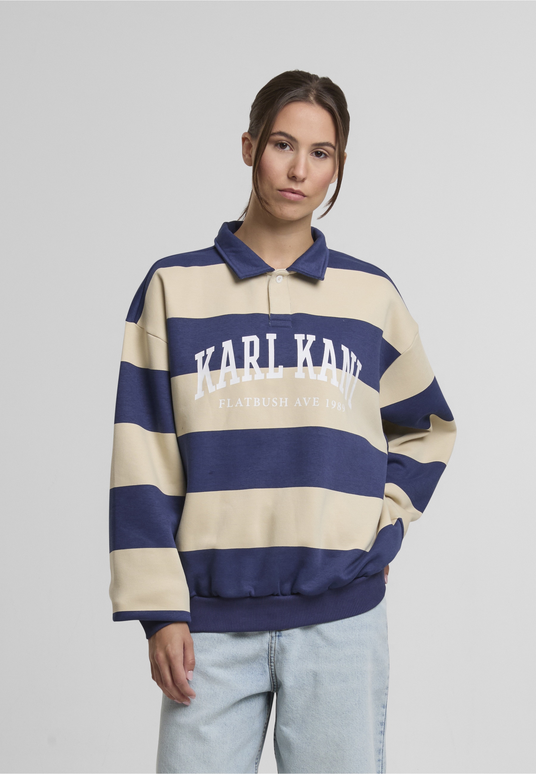 Karl Kani Langarmshirt »Karl Kani Heritage Stripe Oversized Rugby Shirt« 1