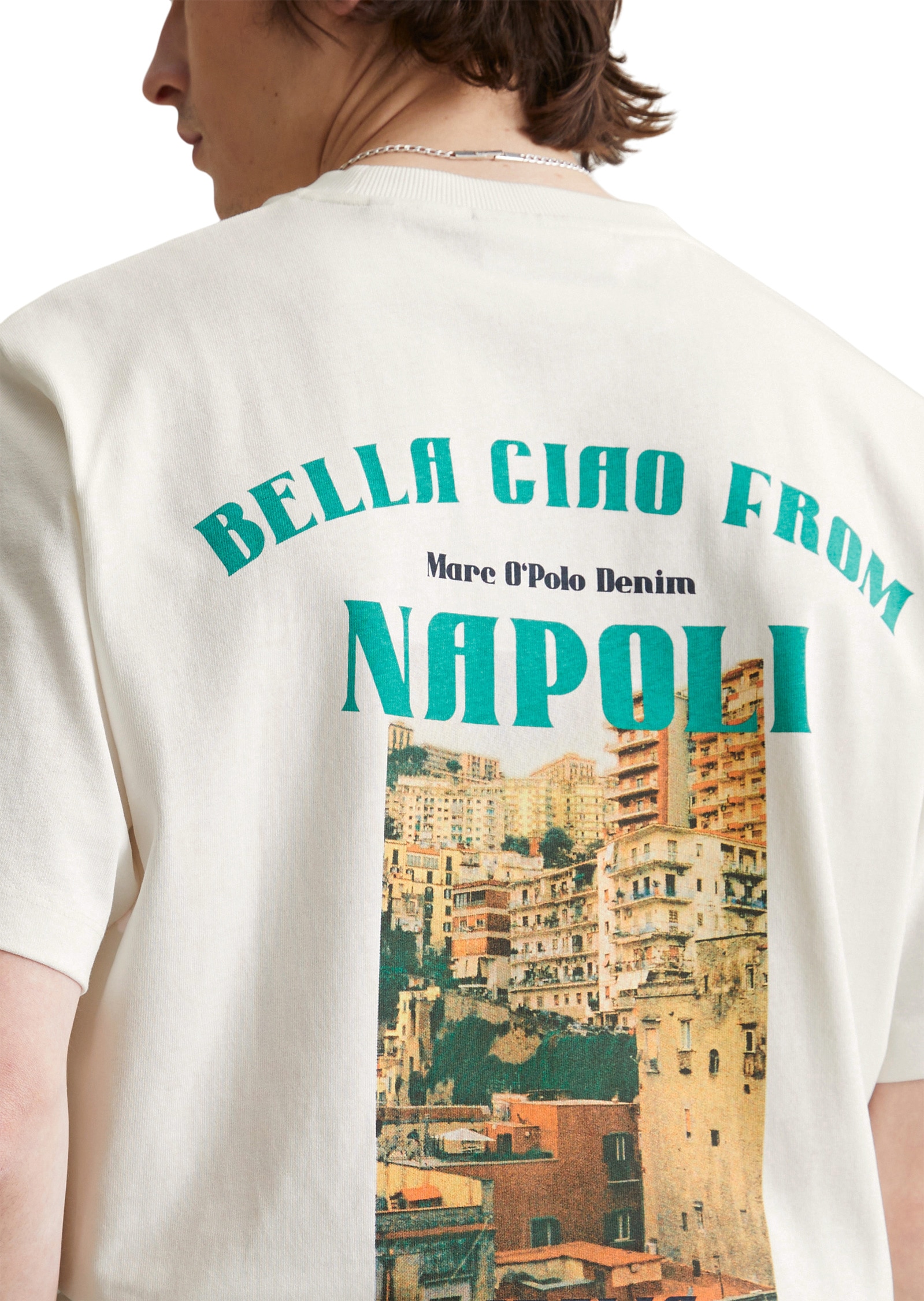 Marc O'Polo DENIM T-Shirt »mit Print auf Vorder- und Rückseite«