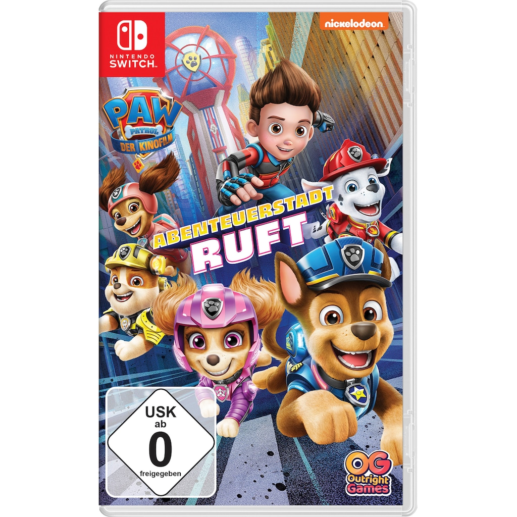 Outright Games Spielesoftware »Paw Patrol Der Kinofilm: Abenteuerstadt ruft«, Nintendo Switch