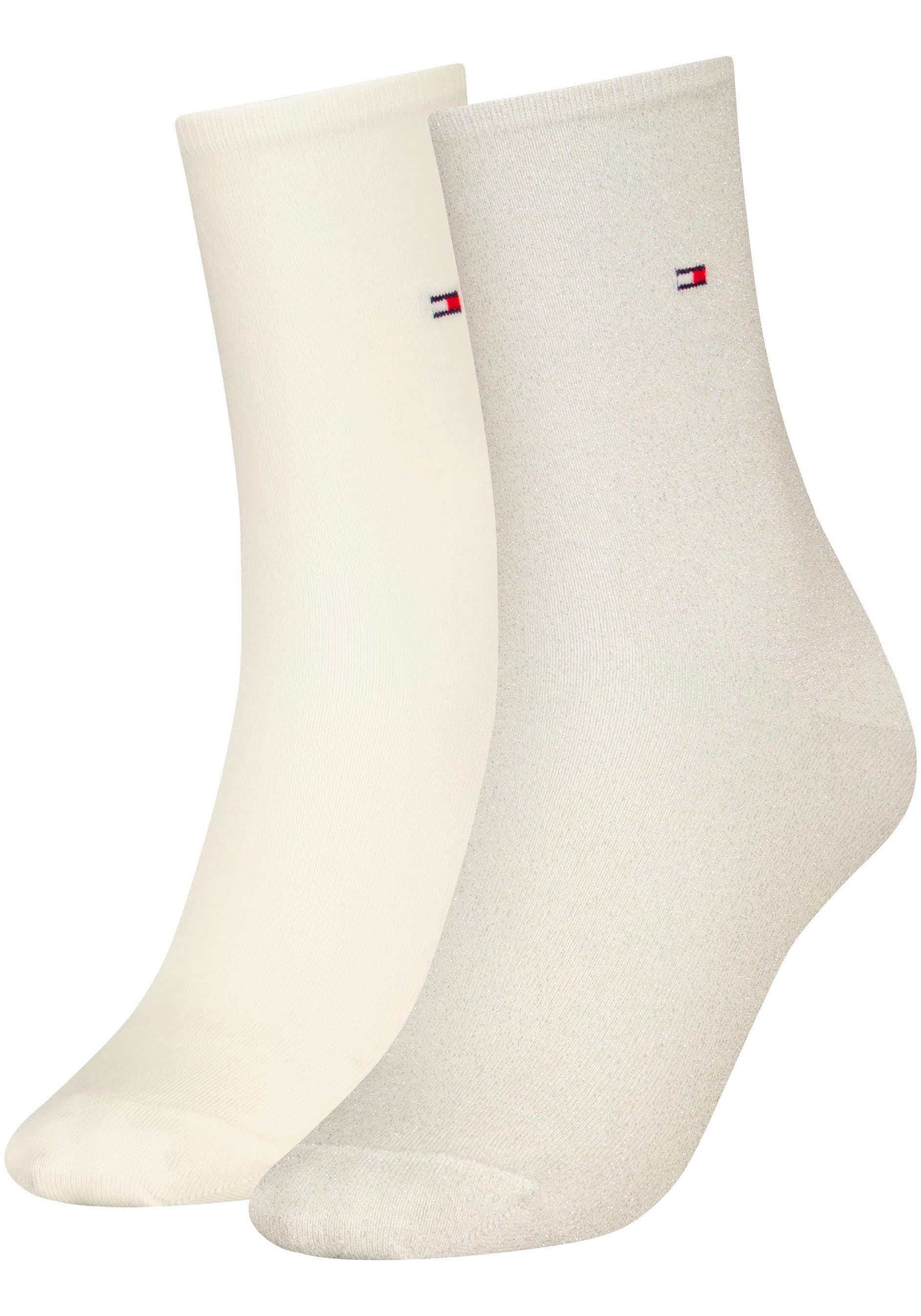 Socken, (2 Paar), mit dezentem Logo