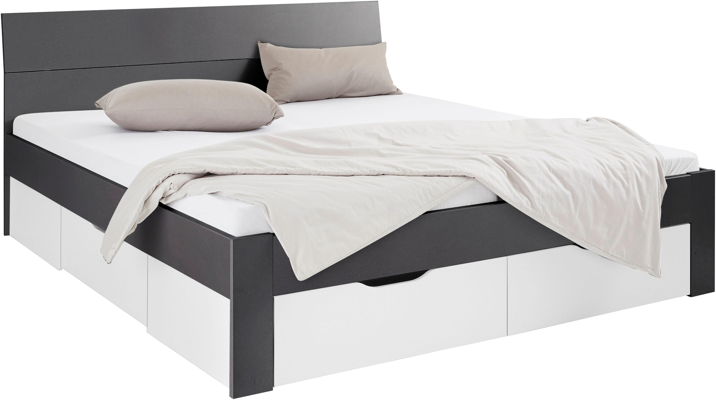 rauch Bett "Einzelbett Doppelbett Stauraum FLEXX Breiten 90/140/180 cm" Ein günstig online kaufen
