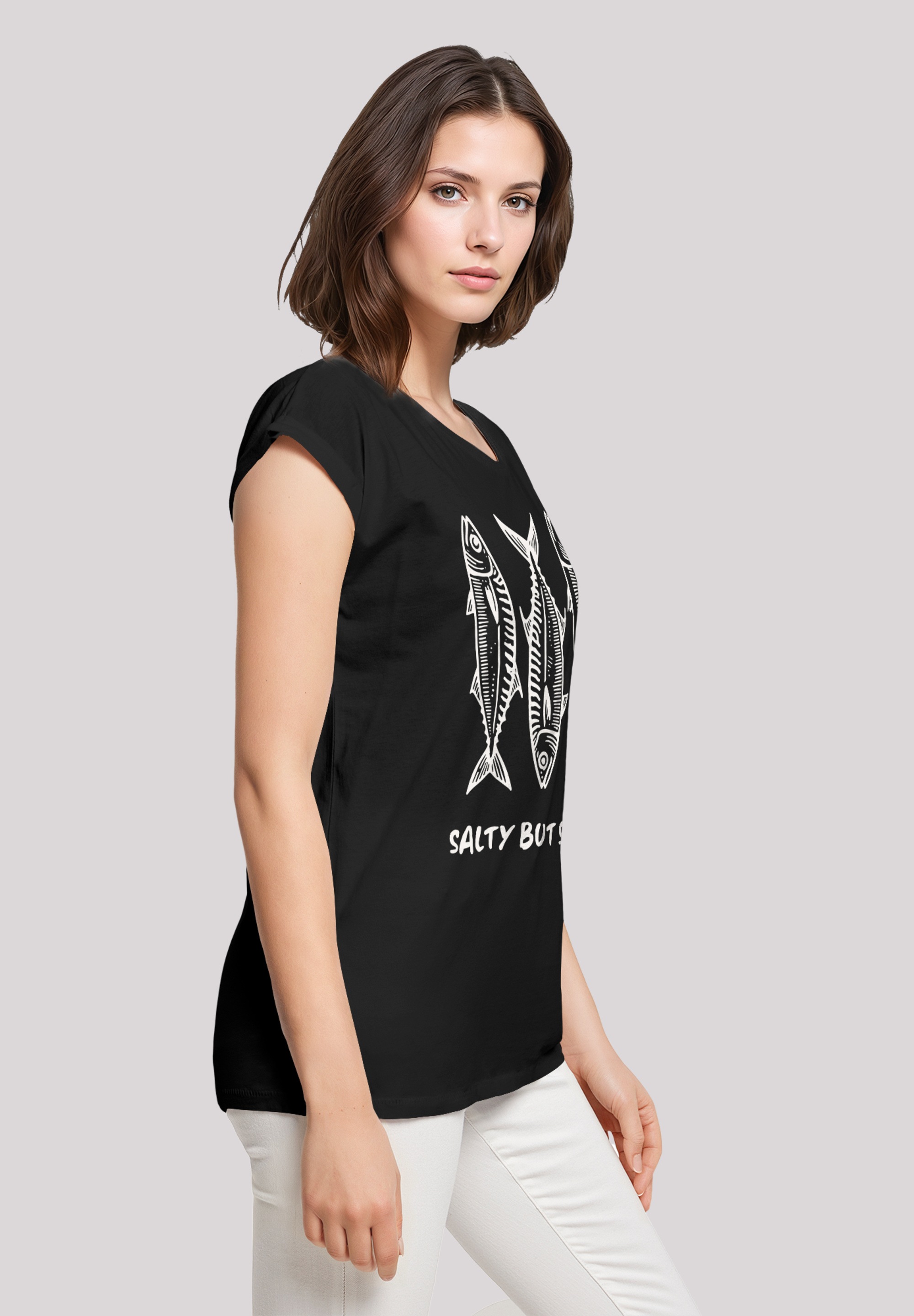 F4NT4STIC T-Shirt »Salty But Sweet Summer«, Premium Qualität