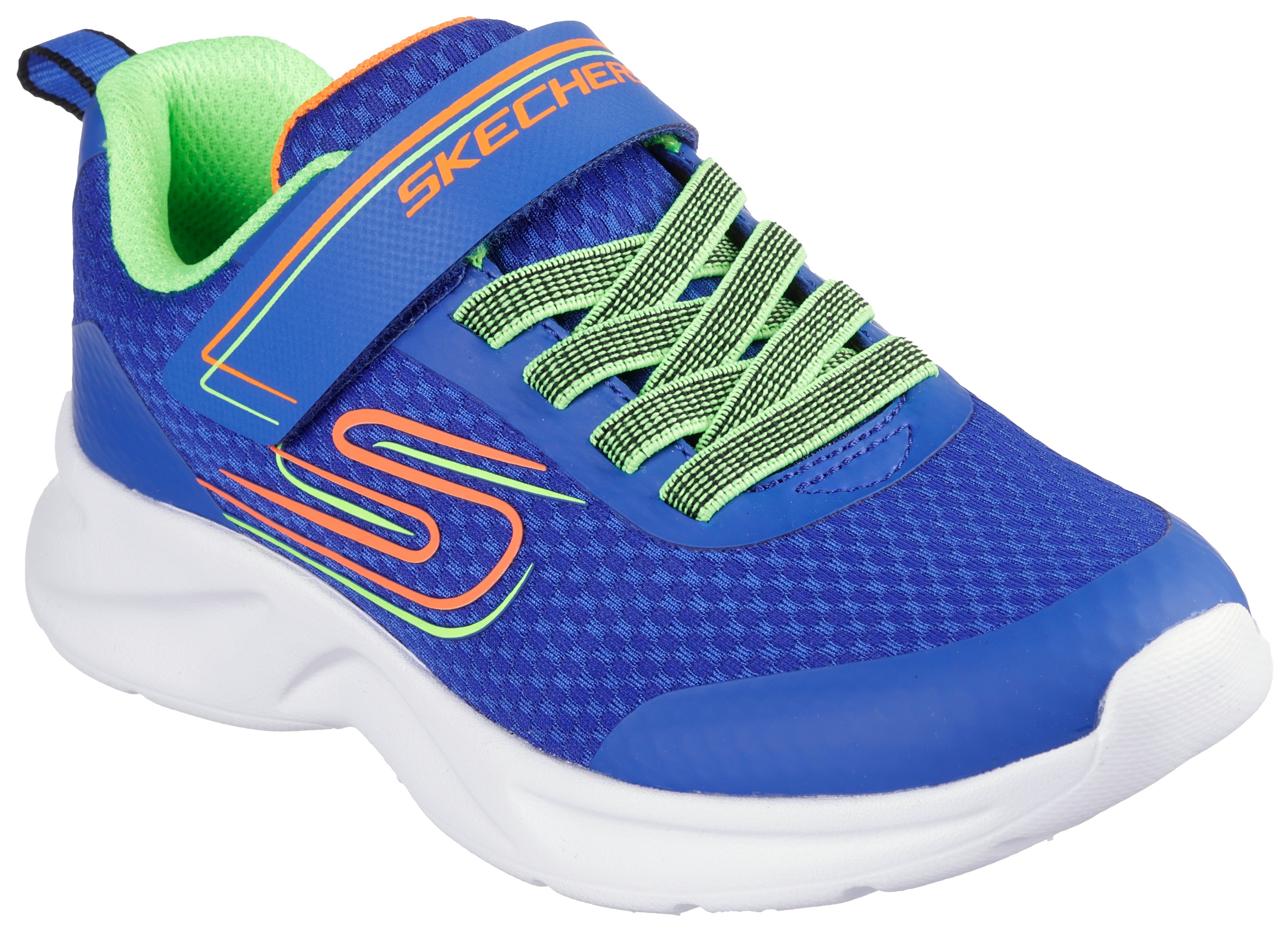 Skechers Slip-On Sneaker "DYNAMATIC" Freizeitsneaker, Schlupfschuh, mit Gummizug und Klettriemchen