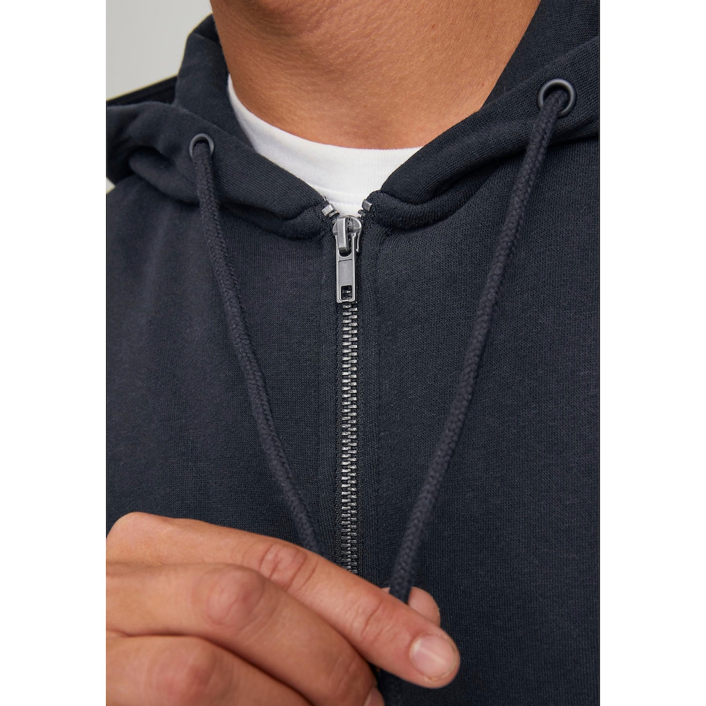 Jack & Jones Kapuzensweatjacke »STAR BASIC SWEAT ZIP HOOD«