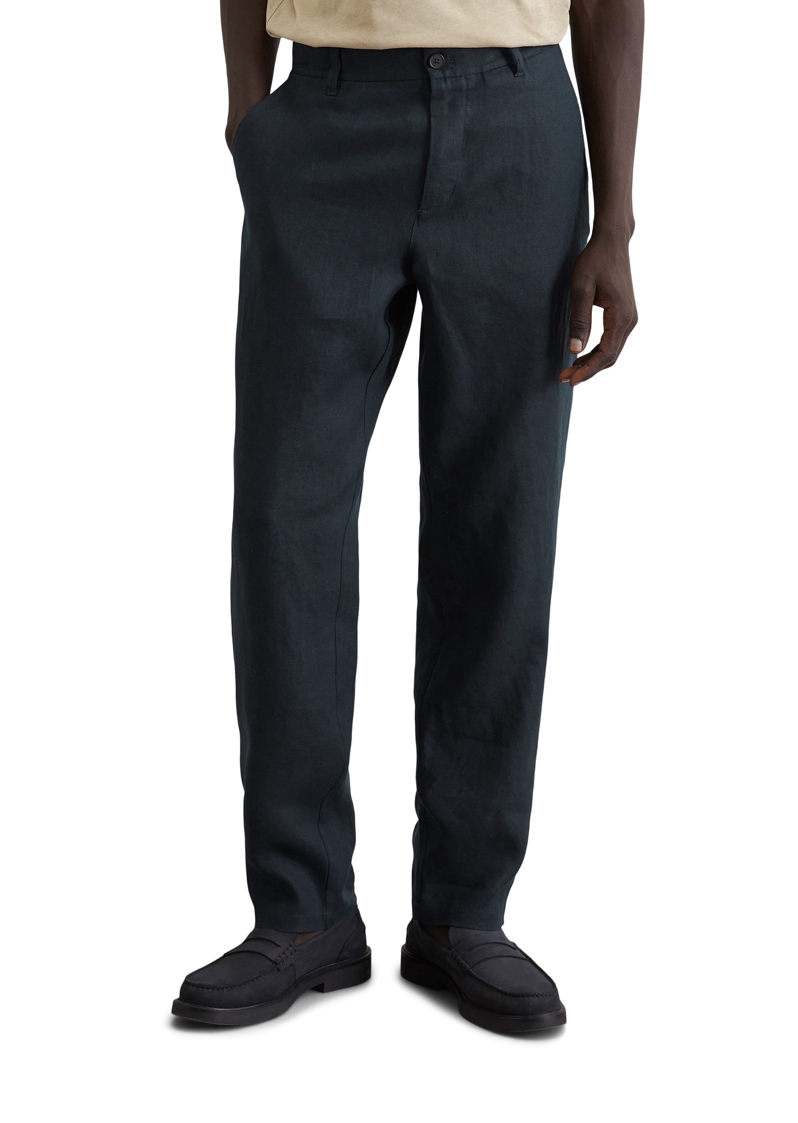 Marc OPolo Chinohose "aus reinem Leinen" günstig online kaufen