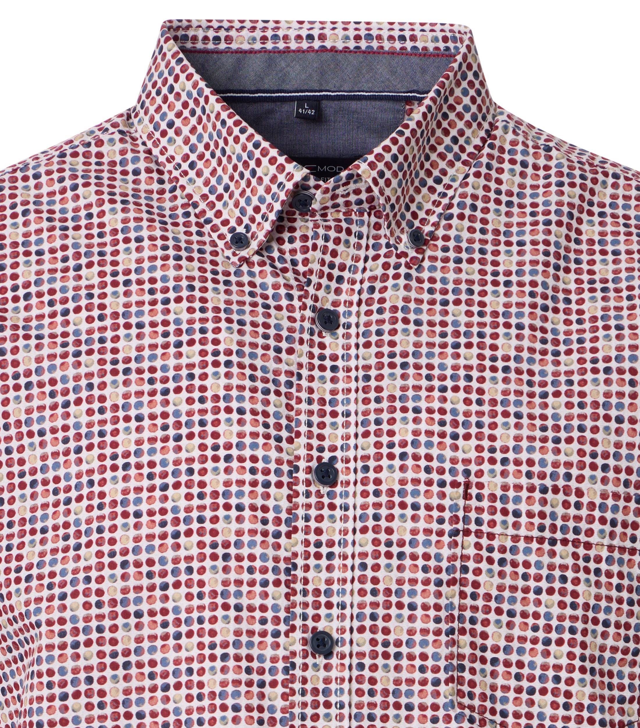 CASAMODA Kurzarmhemd »CASAMODA Freizeithemd Kurzarm Print«