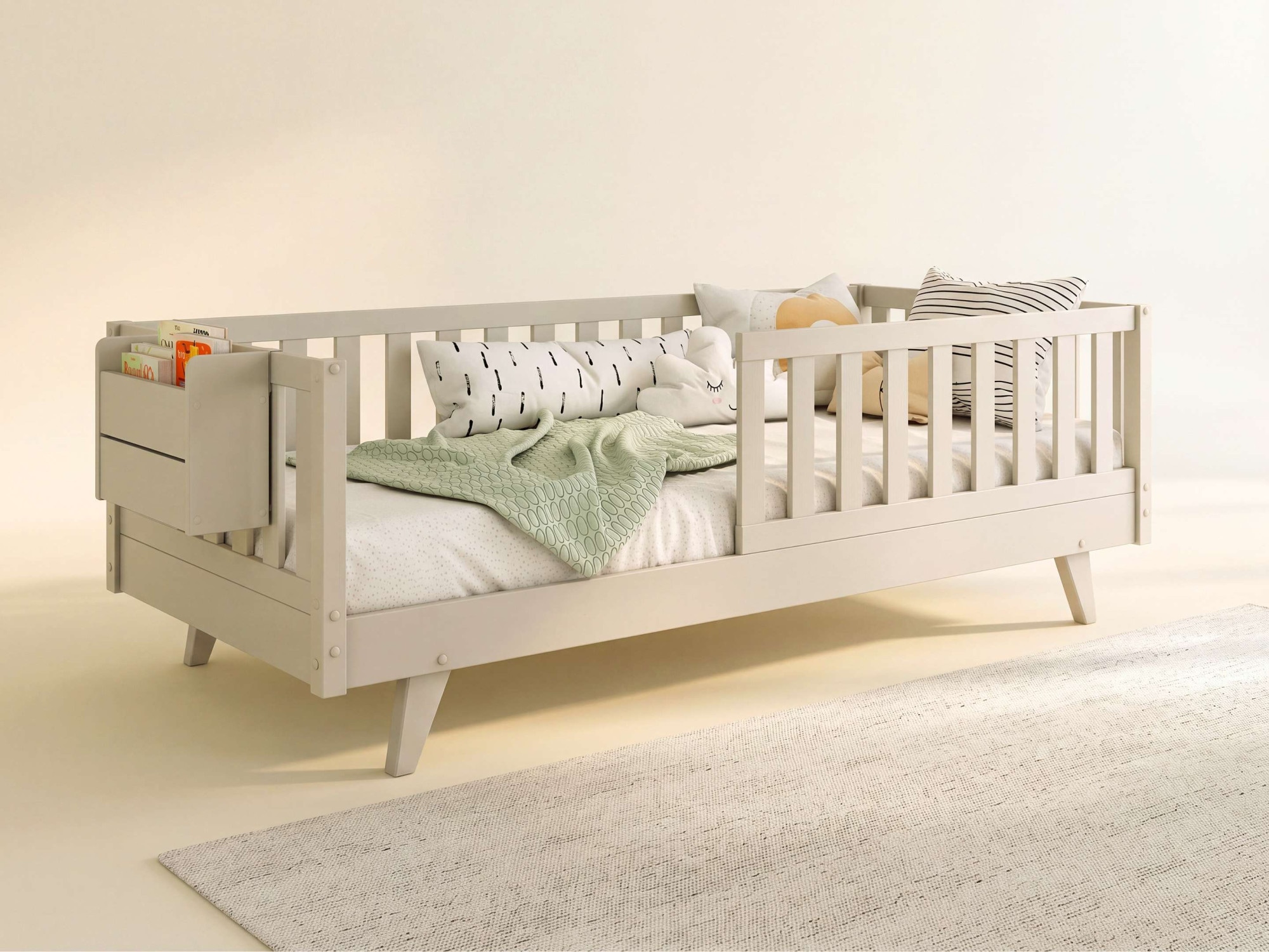 OTTO home Kinderbett »Avelin« aus massiver Kiefer, 90x200, FSC® zertifiziert