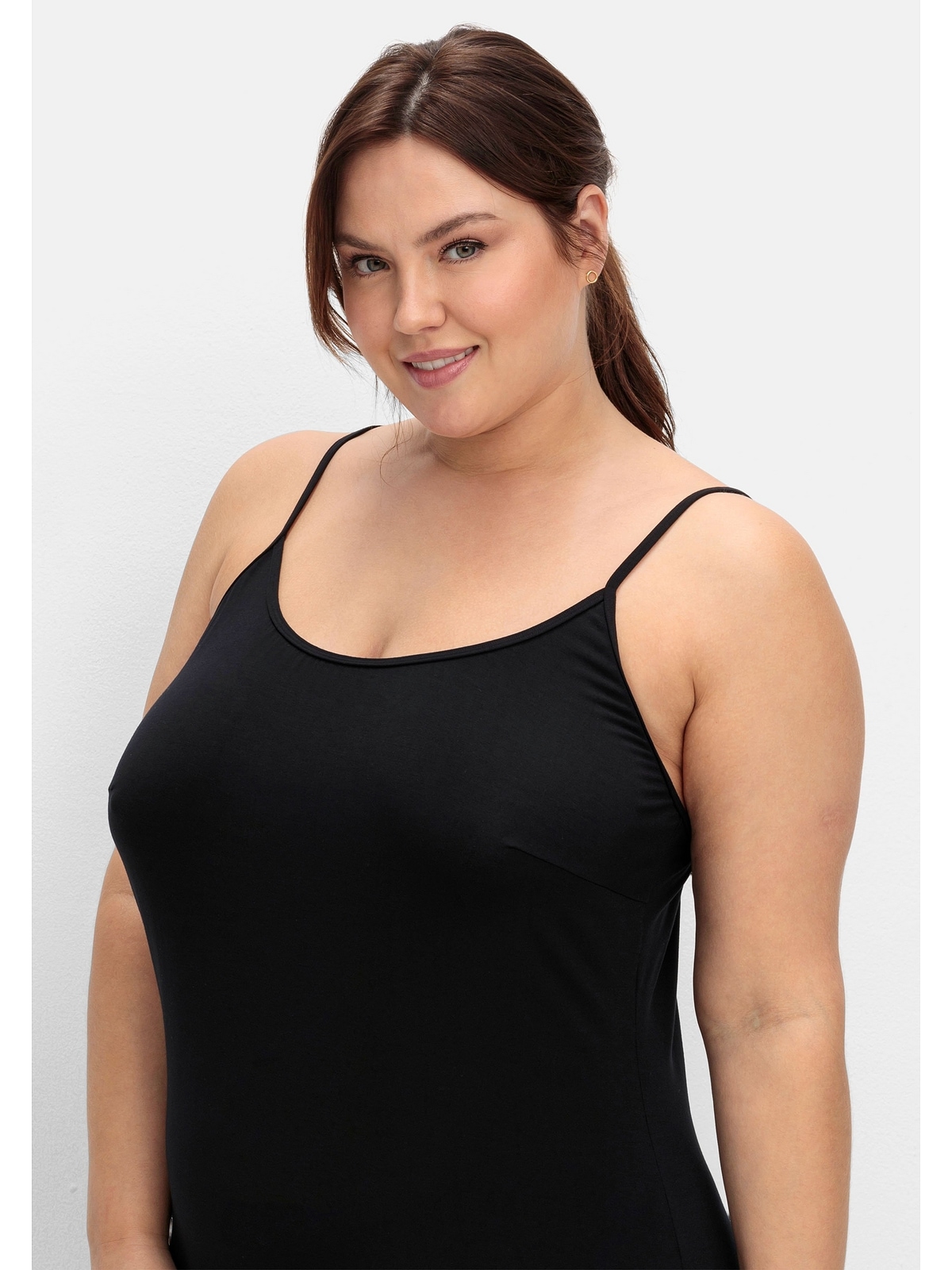 Sheego Unterhemd »Große Größen«, mit verstellbaren Trägern