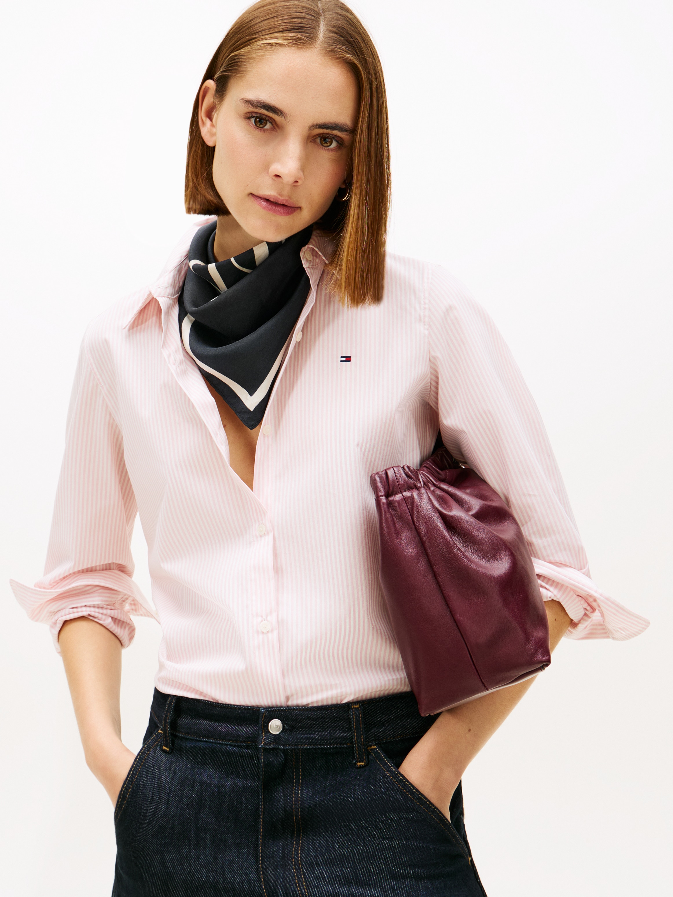 Tommy Hilfiger Modetuch »TOMMY SCRIPT SILK«