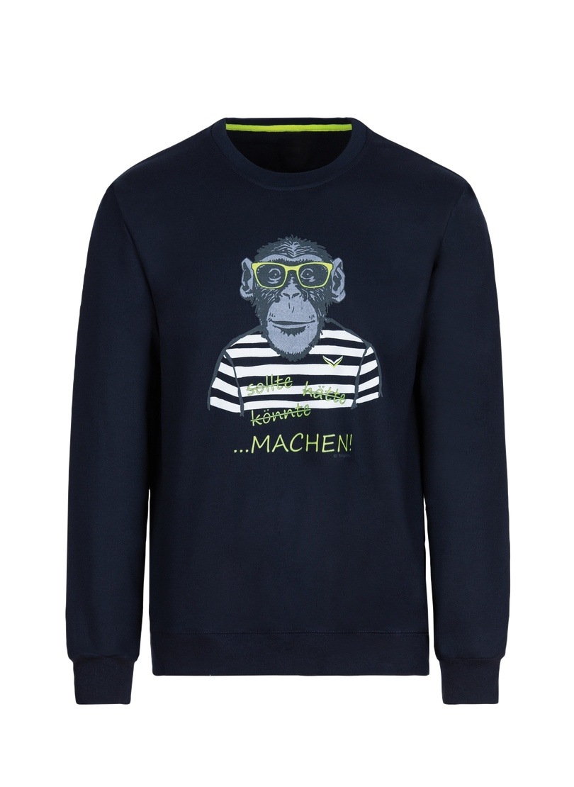 Sweatshirt mit Affen-Druckmotiv« BAUR | für Sweatshirt Trigema ▷ »TRIGEMA großem