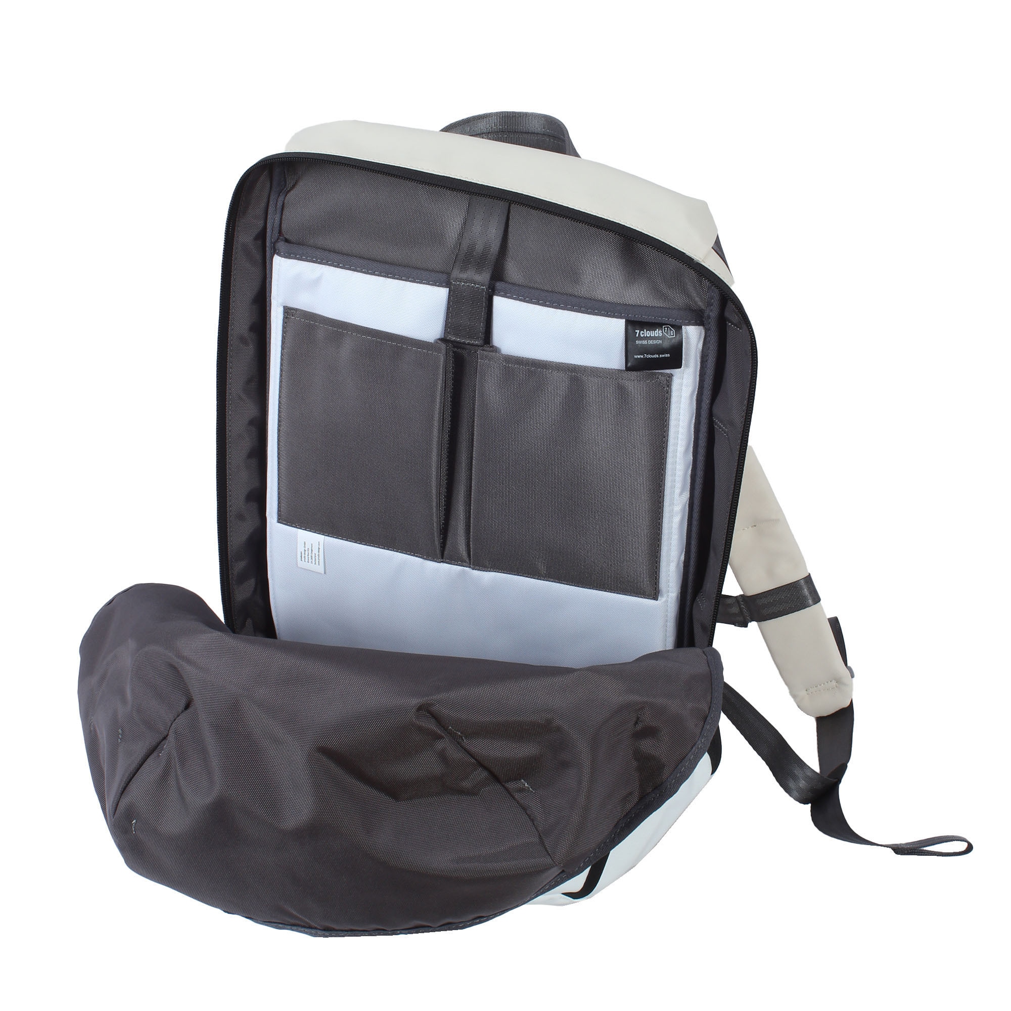 7clouds Laptoprucksack »Nacov 7.1«, GRS (global recycling standard) zertifiziertes Material