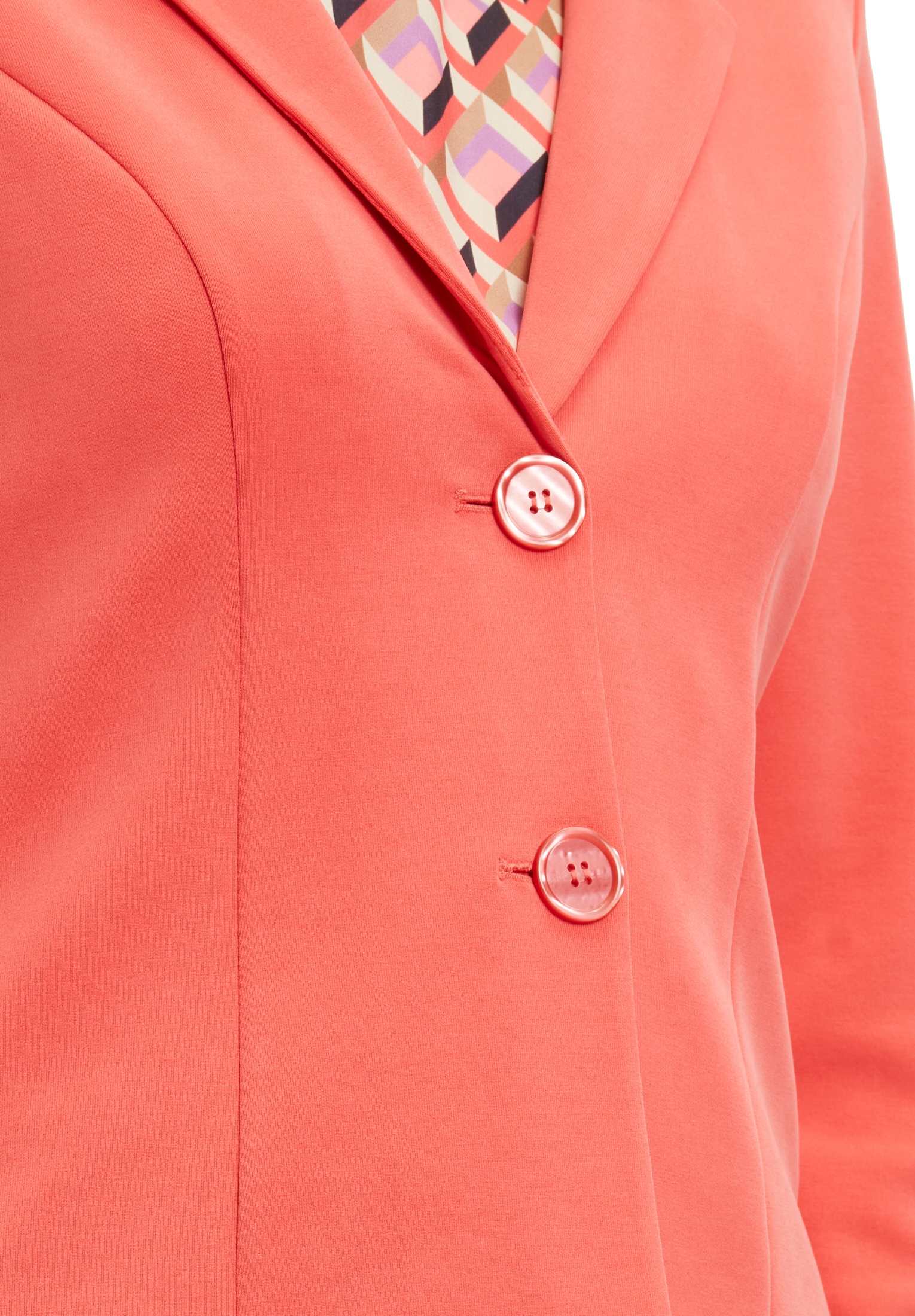 Betty Barclay Jackenblazer »Betty Barclay Damen Jerseyjacke mit Knöpfen«, Kragen