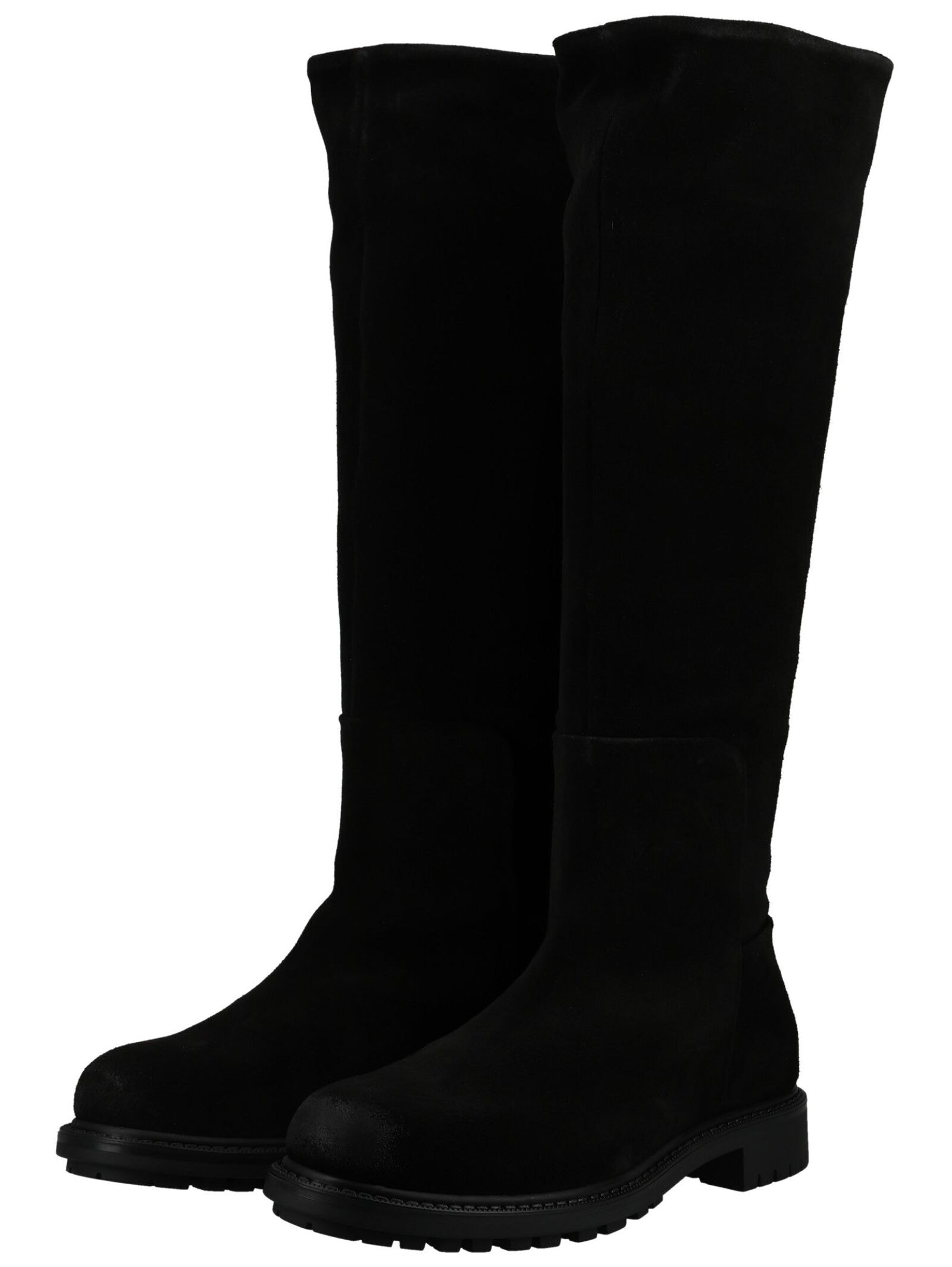 Pavement Overkneestiefel »Pavement Stiefel Veloursleder«