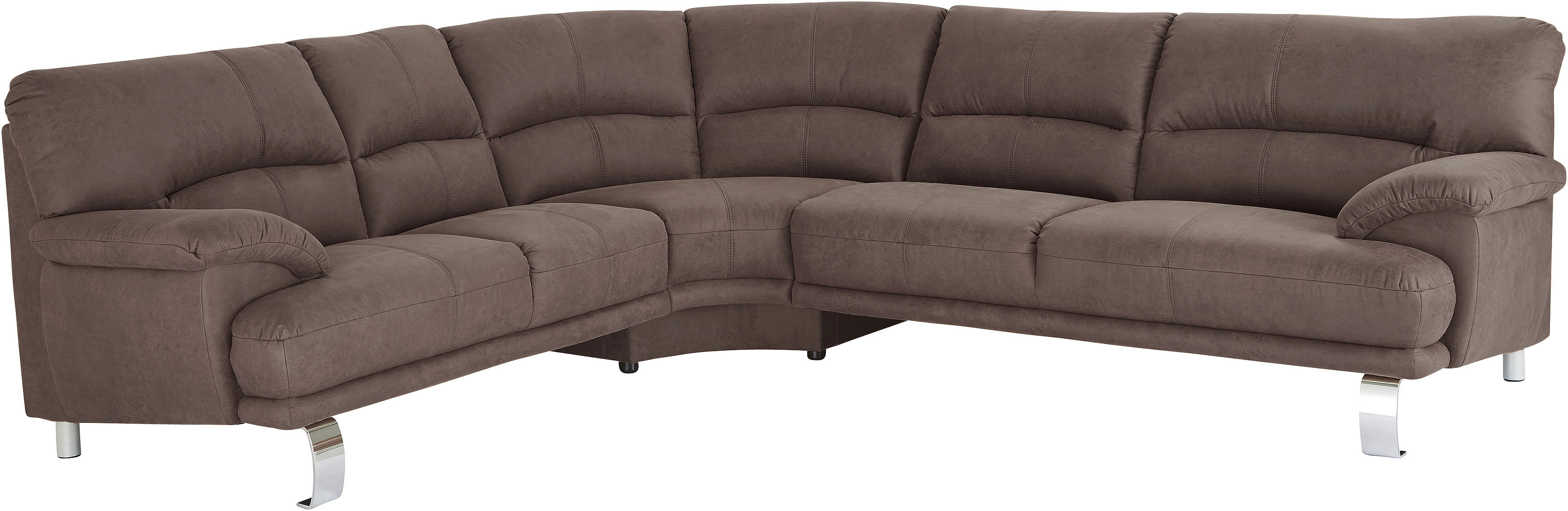 Thumbnail - TRENDMANUFAKTUR Ecksofa "Cecilia II, in italienischen Design, bequem, hoher Sitzkomfort, L-Form", extrabreite Armlehnen ...