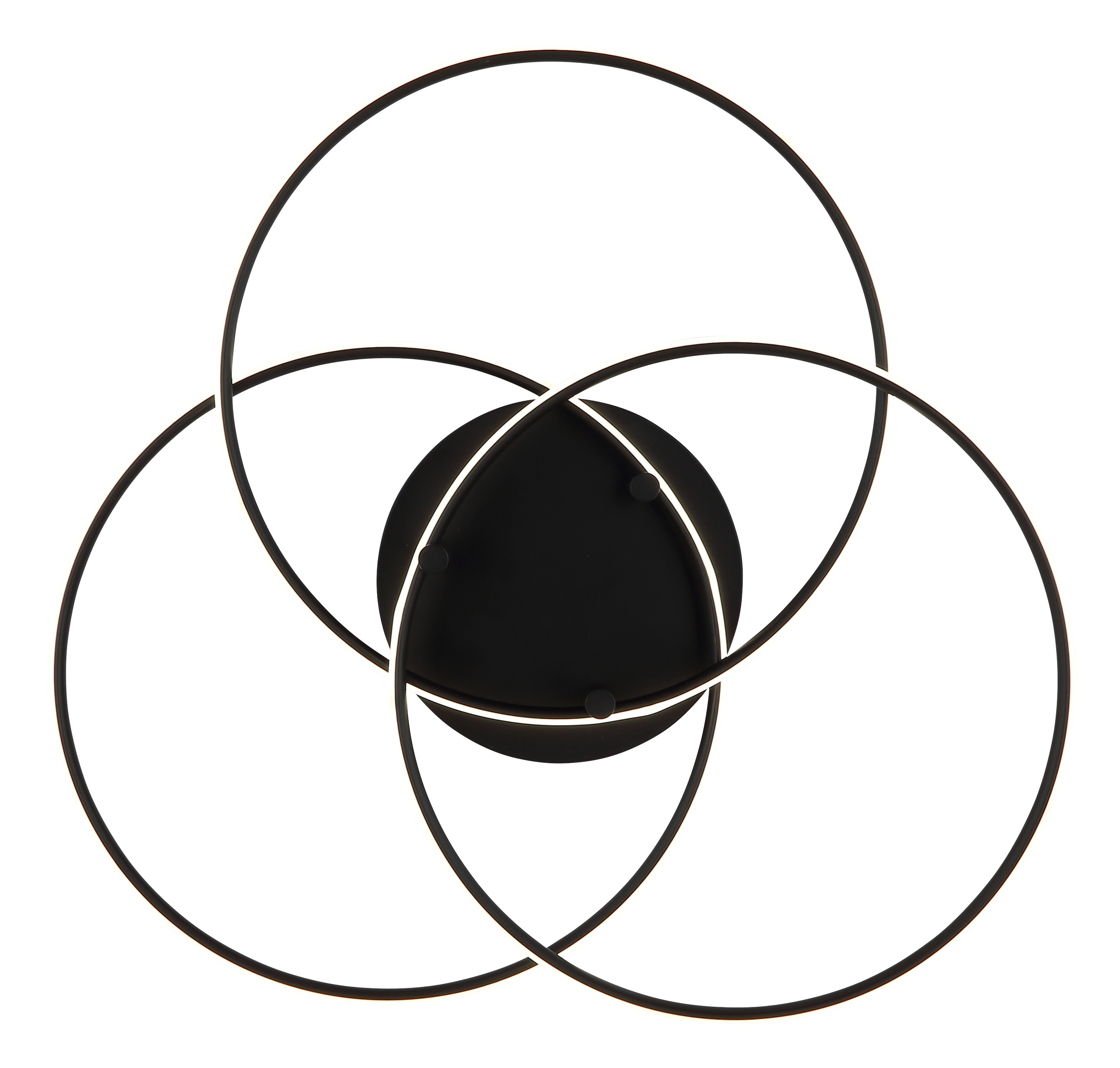 GLOBO LIGHTING Deckenleuchte »KOMBOS« LED-Modul 1 Stk. Warmweiß Deckenlampe Wohnzimmer-Leuchte Schlafzimmer-Leuchte Flur Küche