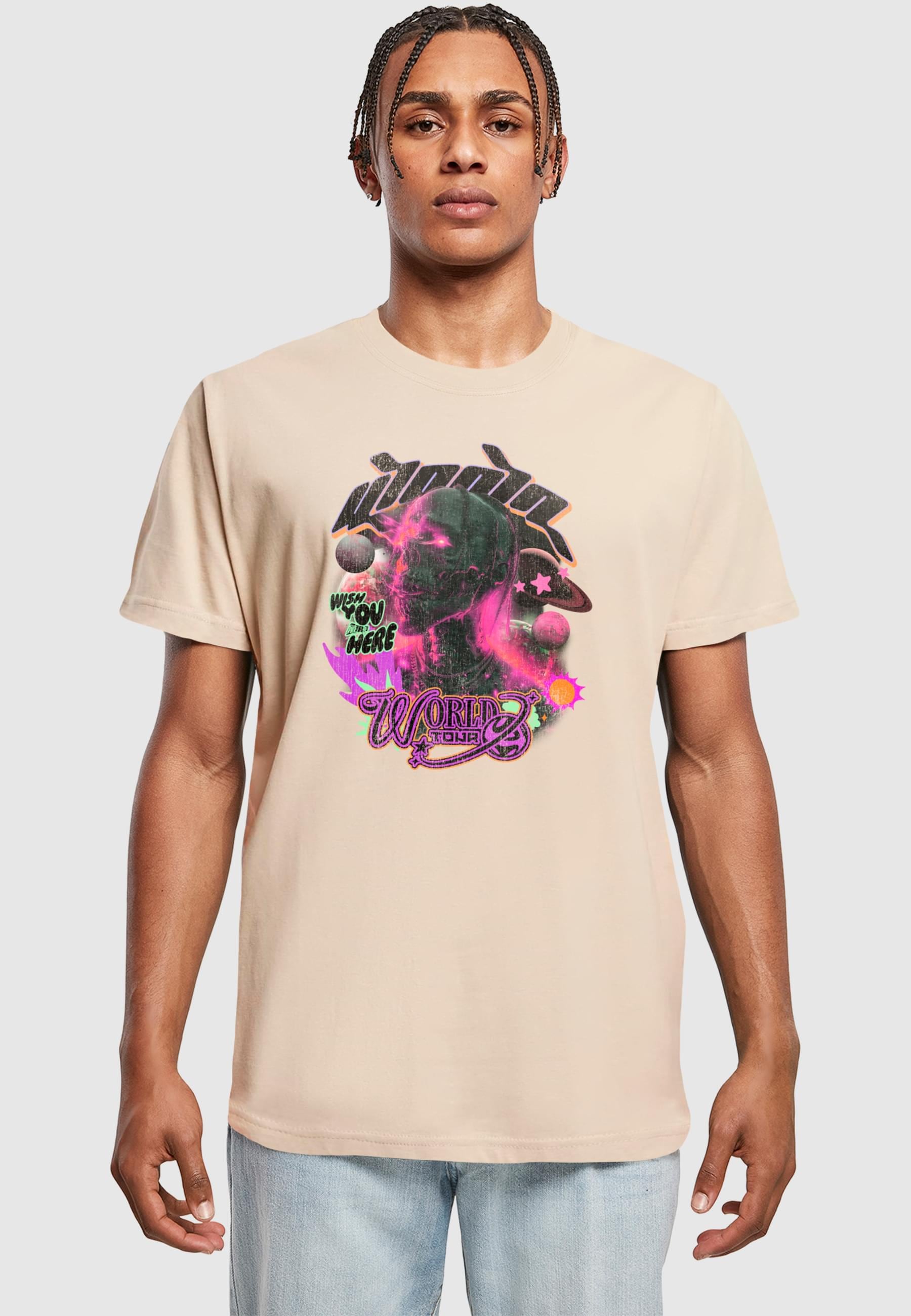 MisterTee T-Shirt »MisterTee Wish You Were Here Tee«, (1 tlg.)