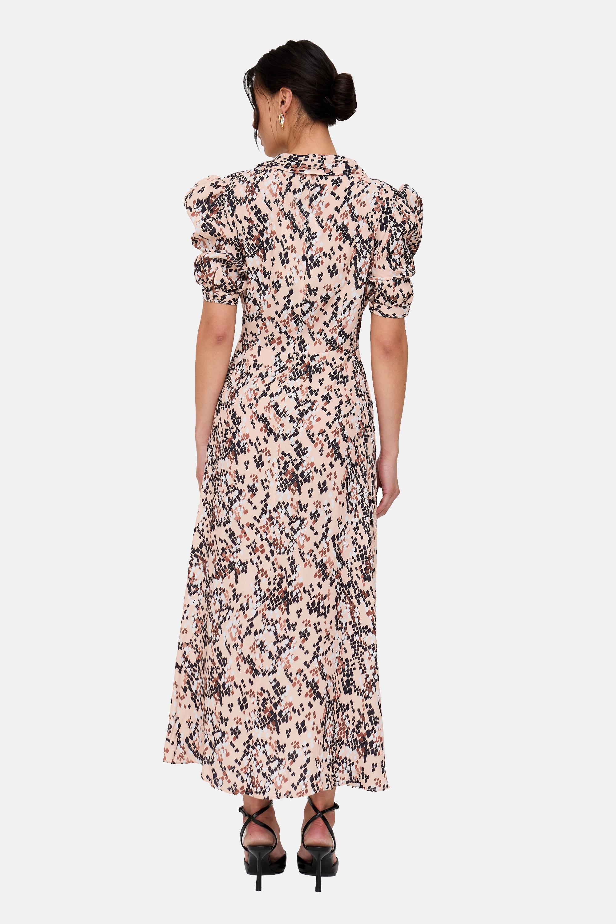 Lily and Lionel Midikleid »Julia Button Down Print Maxi Dress Damen«