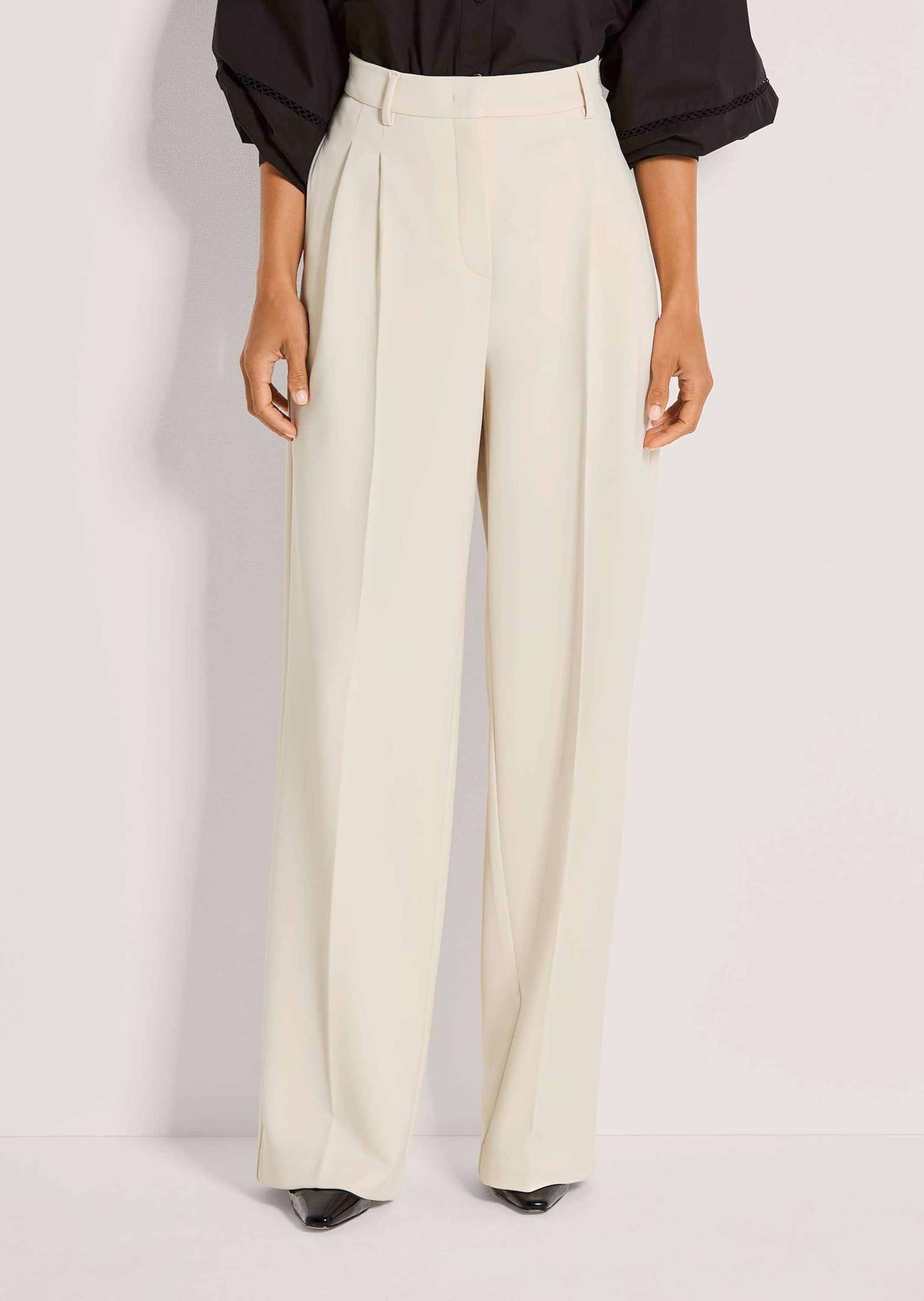 MADELEINE Stoffhose »Bundfaltenhose Stoffhose mit Bügelfalten«