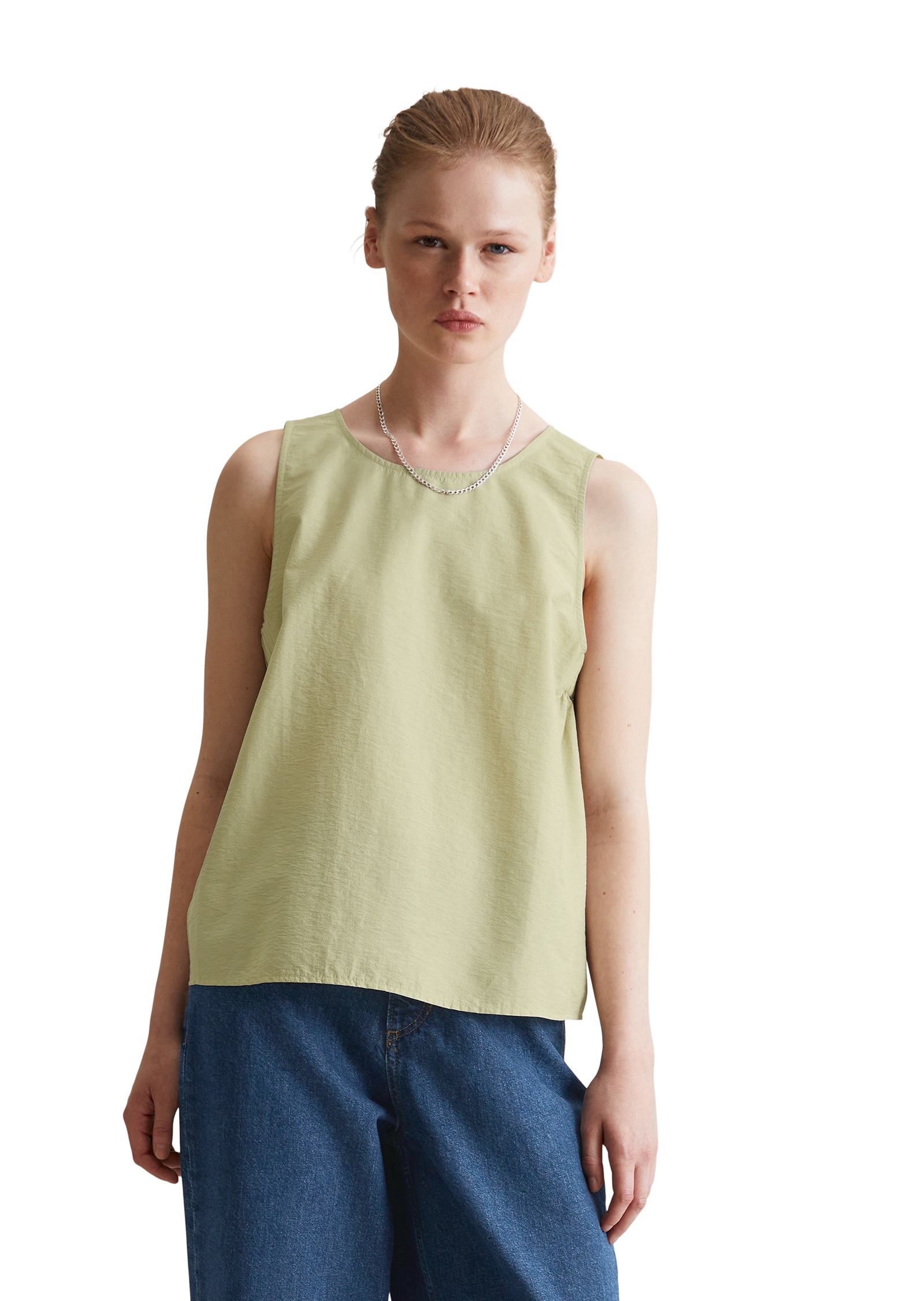 Marc OPolo DENIM Blusentop "aus Organic-Cotton-Mix" günstig online kaufen