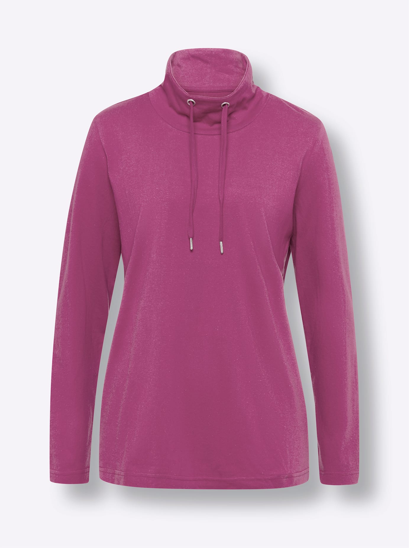 Thumbnail - Classic Basics Stehkragenshirt "Langarm-Shirt" 1 Stk. tlg.