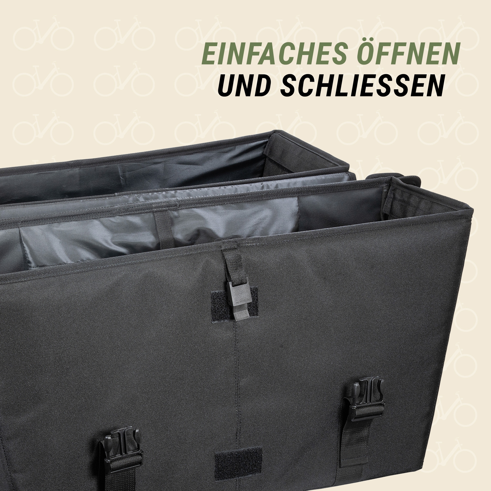 Prophete Fahrradtasche »Doppelpacktasche Longtail«