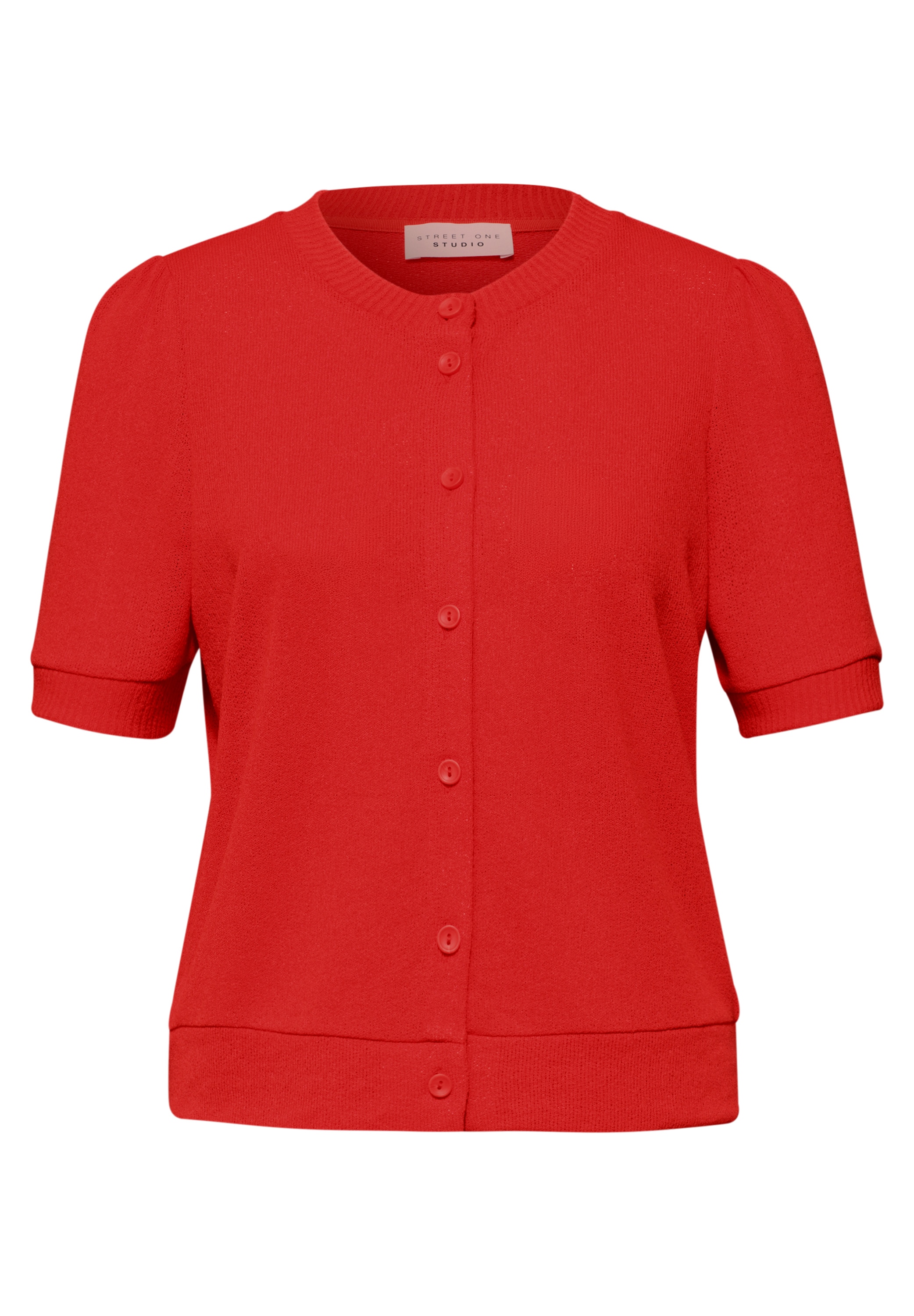STREET ONE STUDIO Strickjacke mit Knopfleiste
