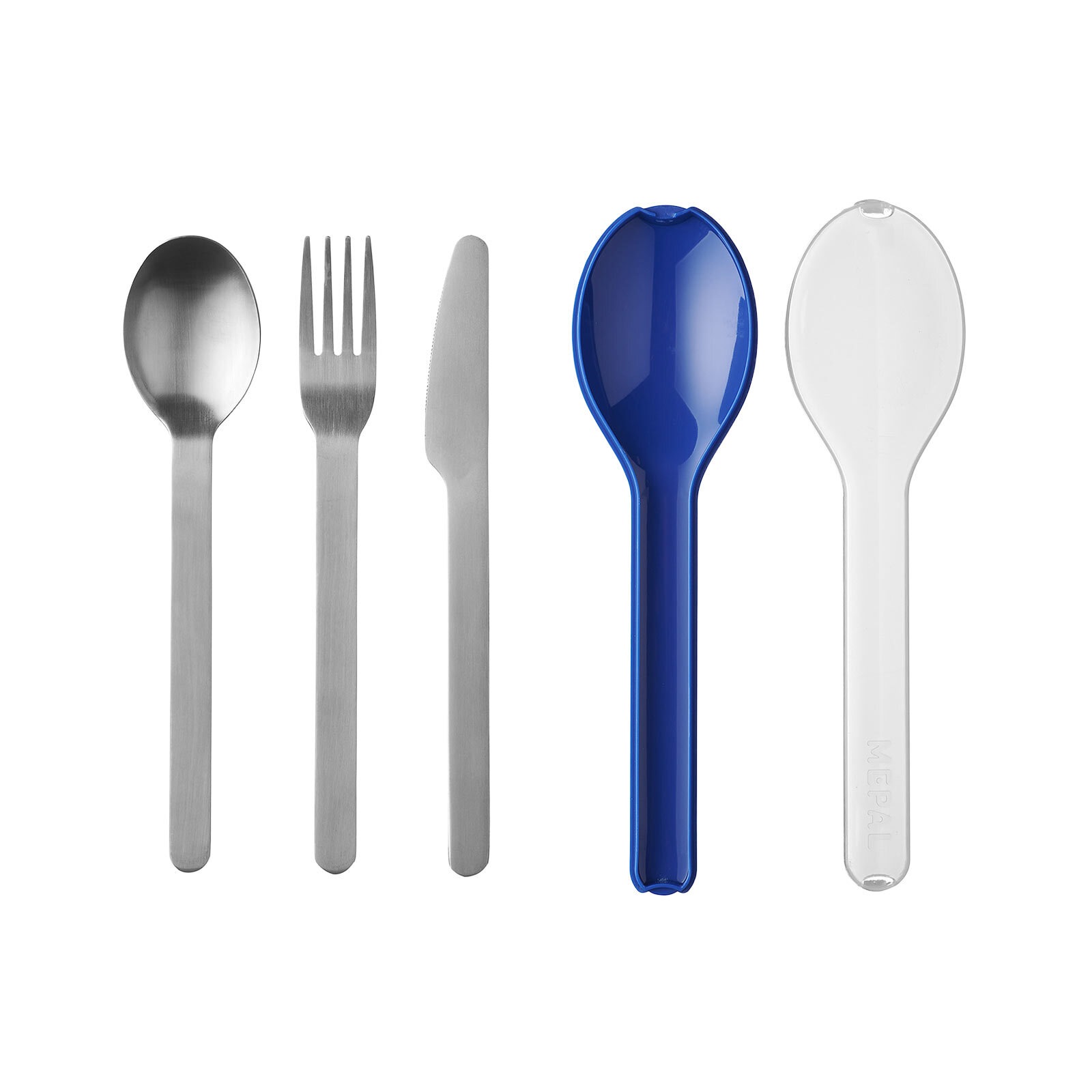 MEPAL Besteck-Set "Besteck-Set Ellipse", blau, Essbesteck-Sets