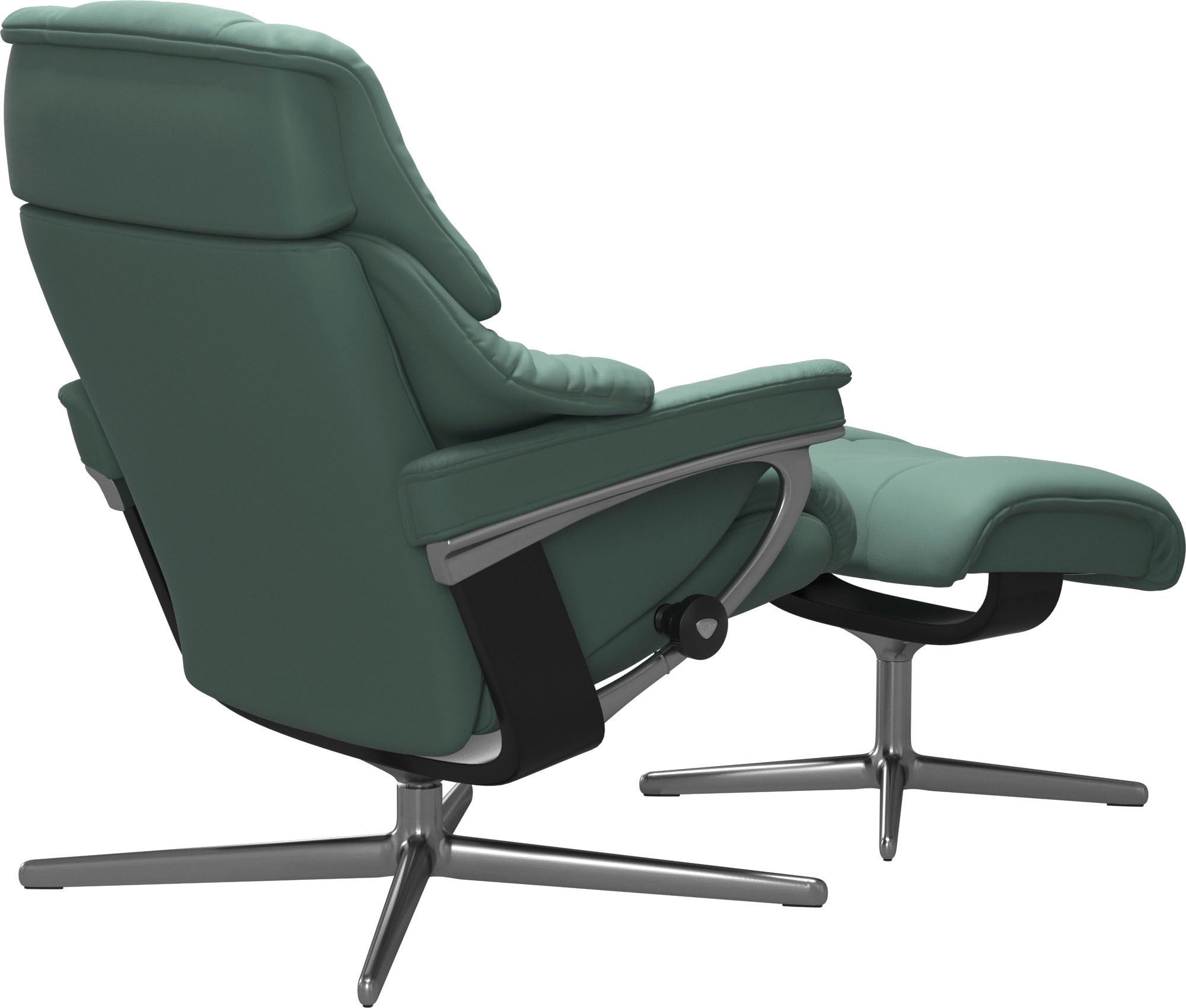 Stressless® Fußhocker »Reno«, mit Cross Base, Größe S, M & L, Holzakzent Schwarz