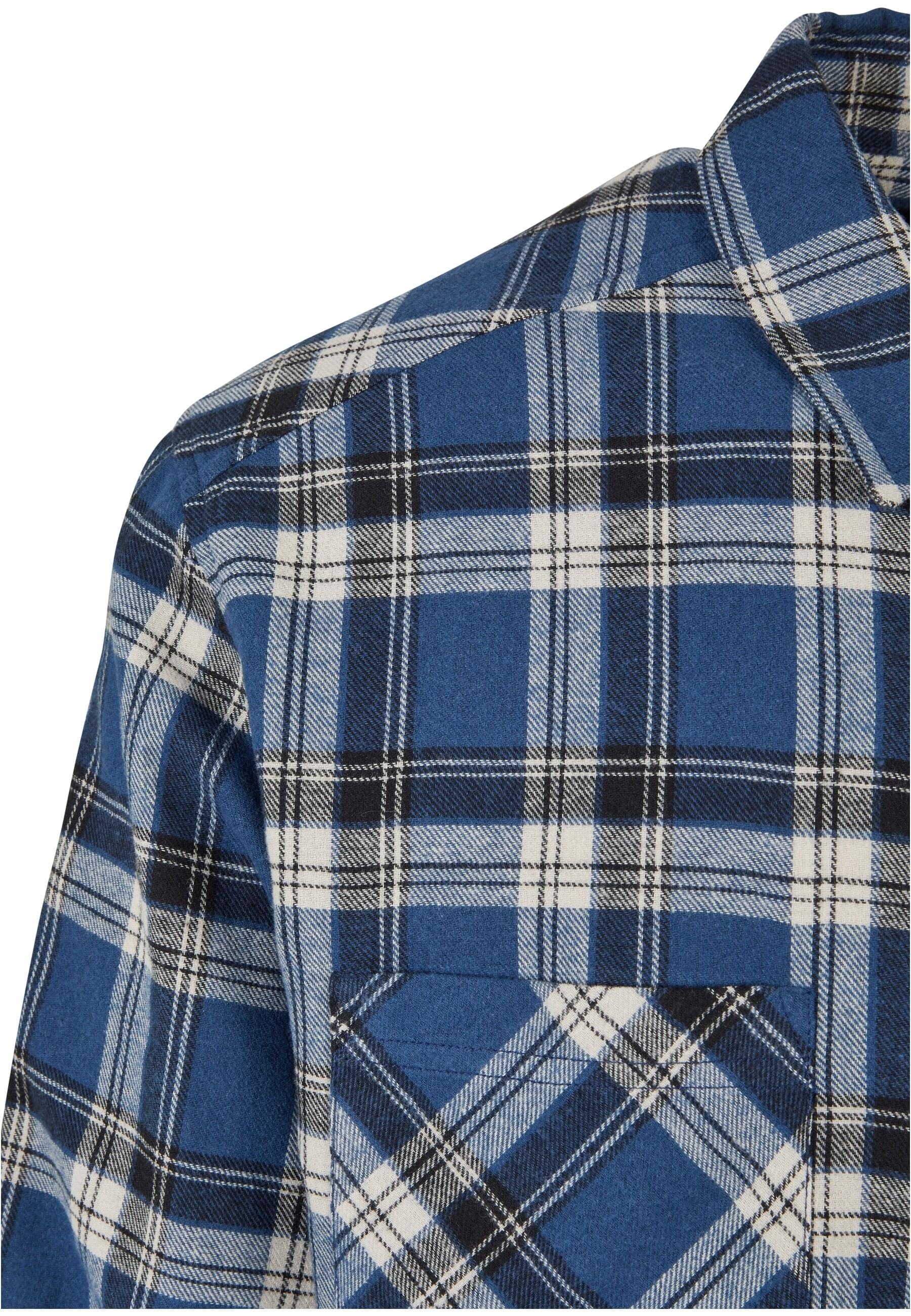 URBAN CLASSICS Langarmhemd »Urban Classics Herren Lake Check Shirt«, (1 tlg.)
