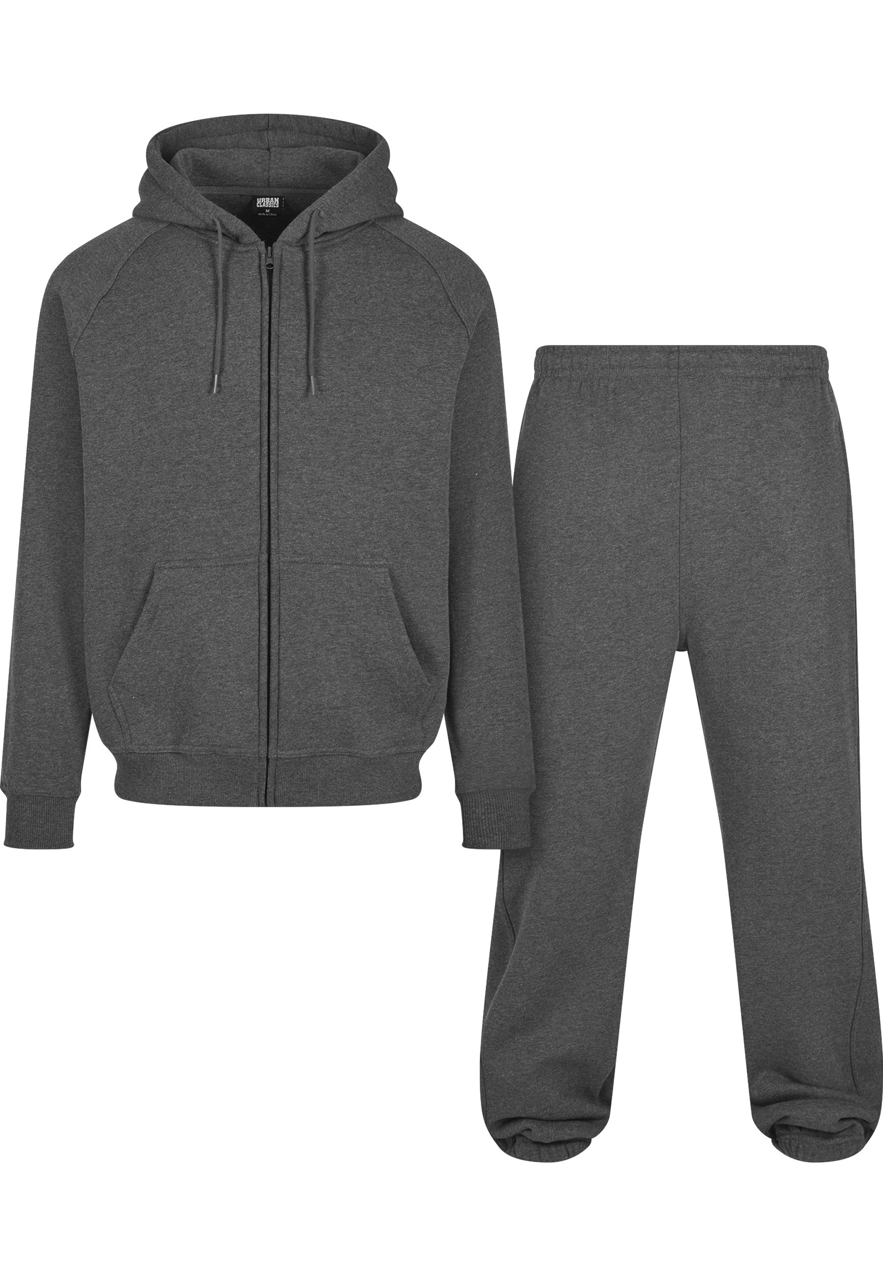 URBAN CLASSICS Trainingsanzug "Urban Classics Herren Blank Suit" 2 Stk.