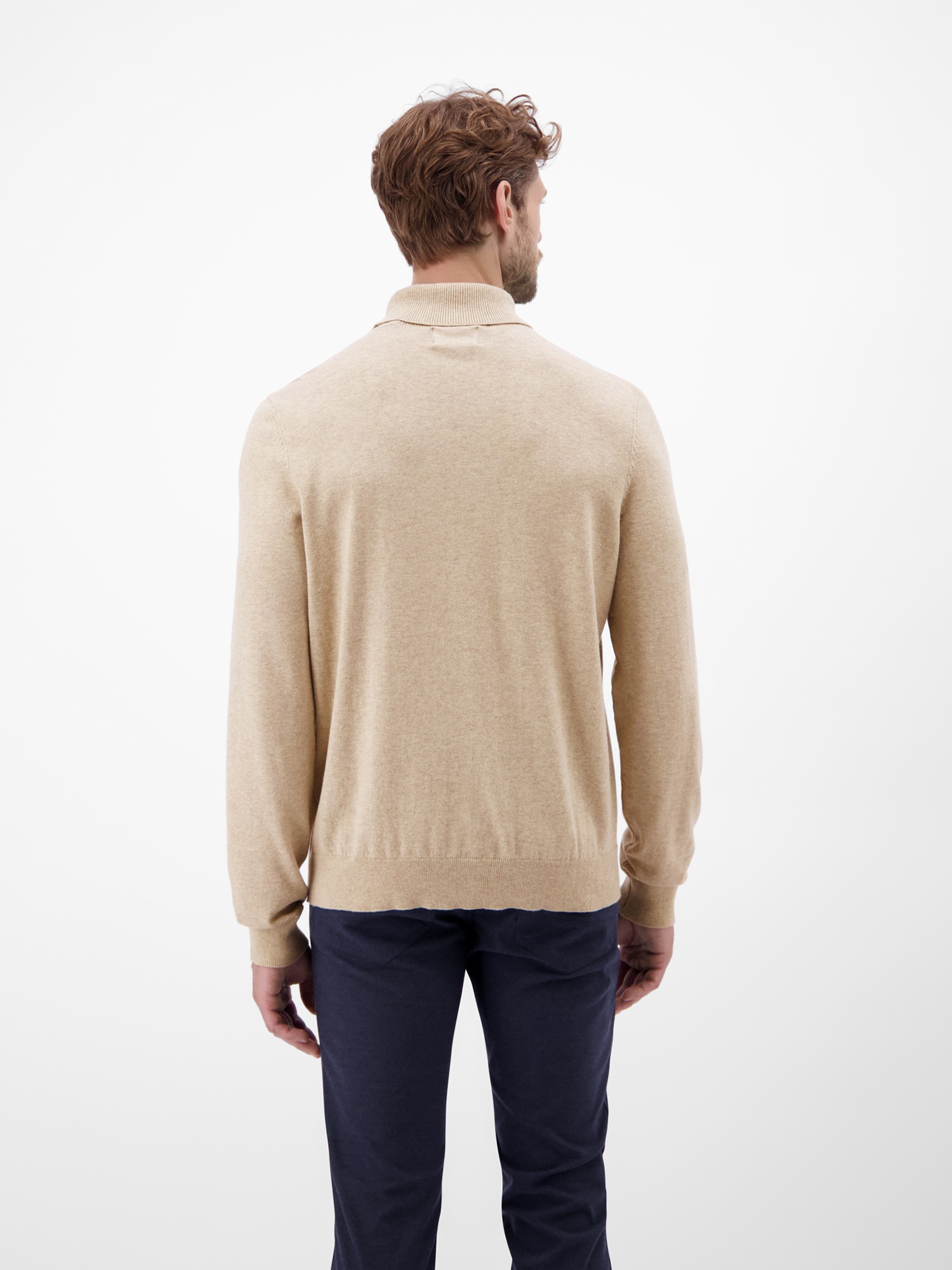 LERROS Rollkragenpullover »LERROS Herren Rollkragen-Strickpullover«
