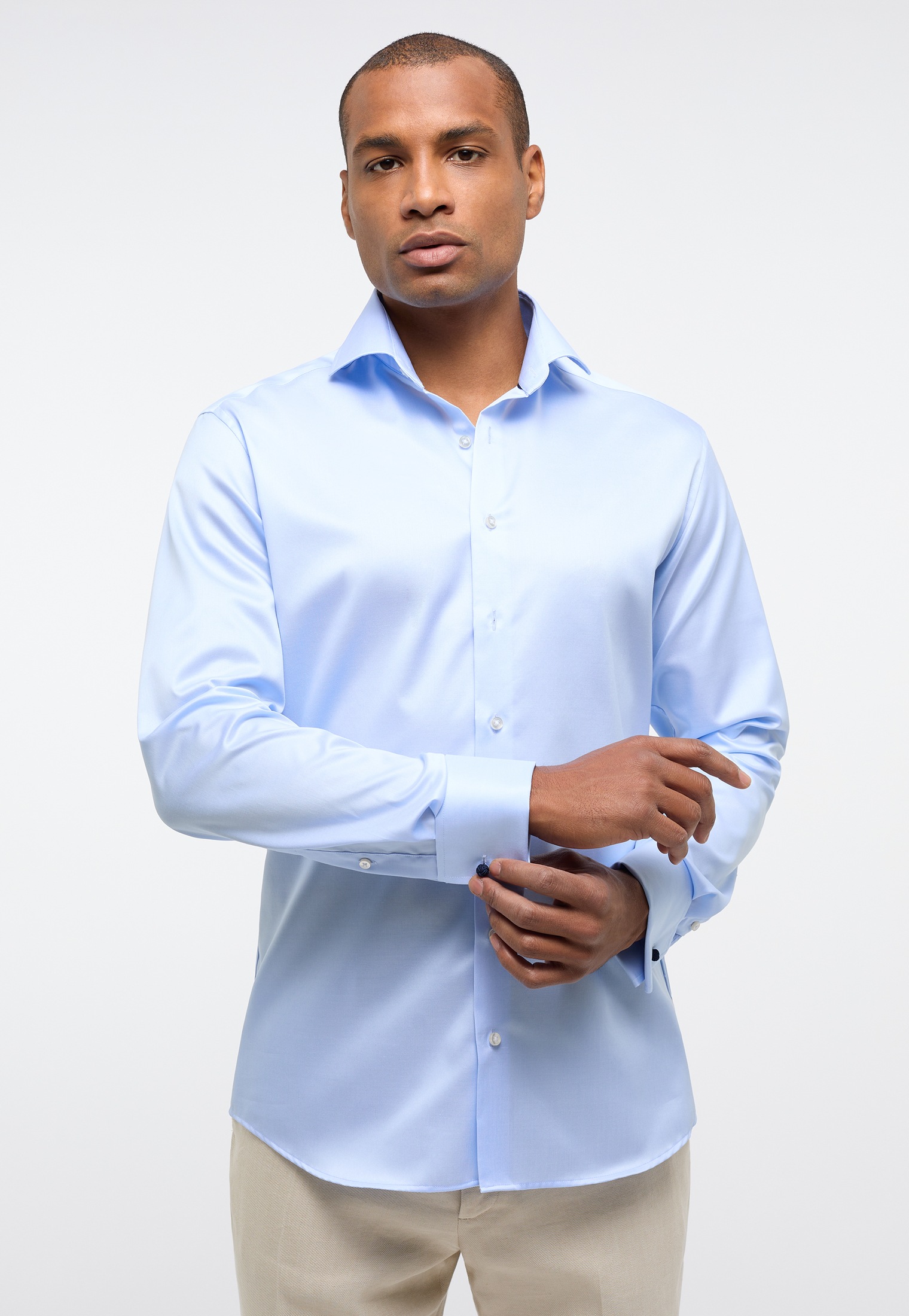 Eterna Langarmhemd "MODERN FIT" NON IRON (bügelfrei) günstig online kaufen